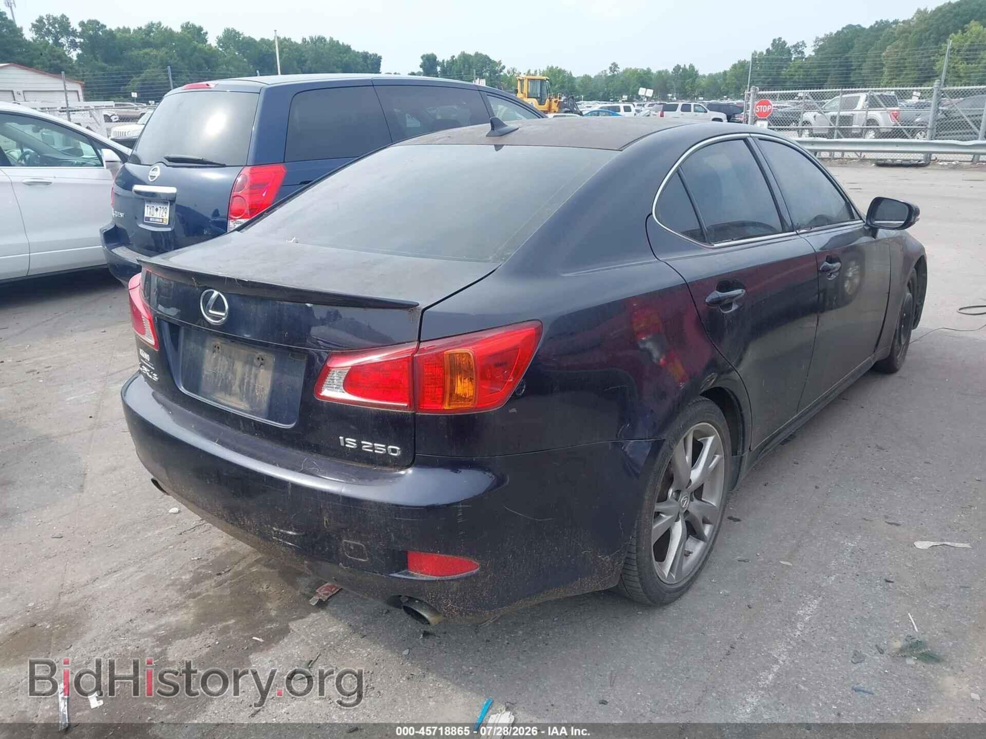 2010 LEXUS IS 250 - VIN: JTHBF5C26A5110779 - Photo 4