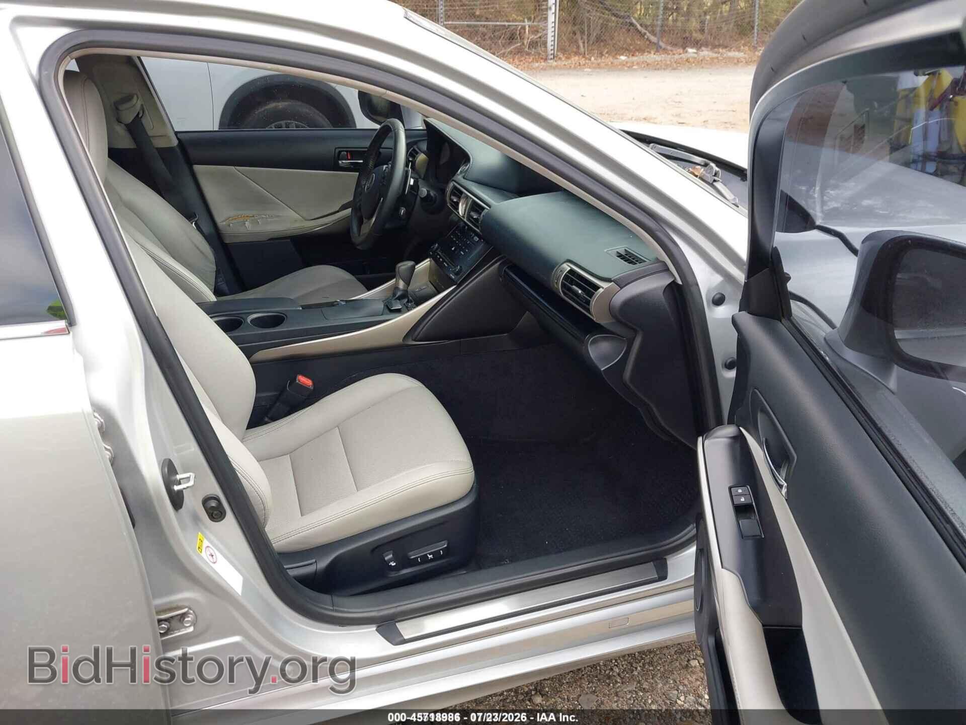 2014 LEXUS IS 350 - VIN: JTHBE1D23E5003611 - Фото 5