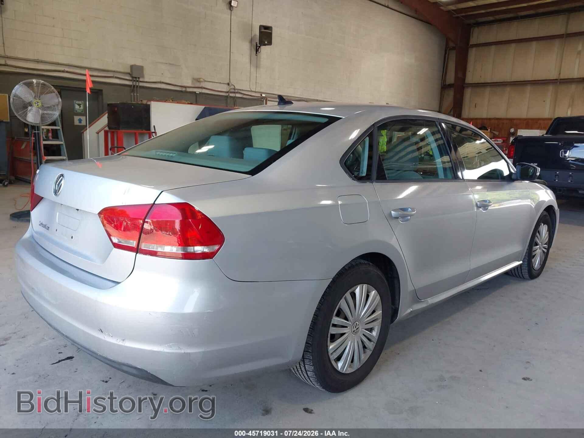 2014 VOLKSWAGEN PASSAT - VIN: 1VWAP7A35EC023410 - Фото 4