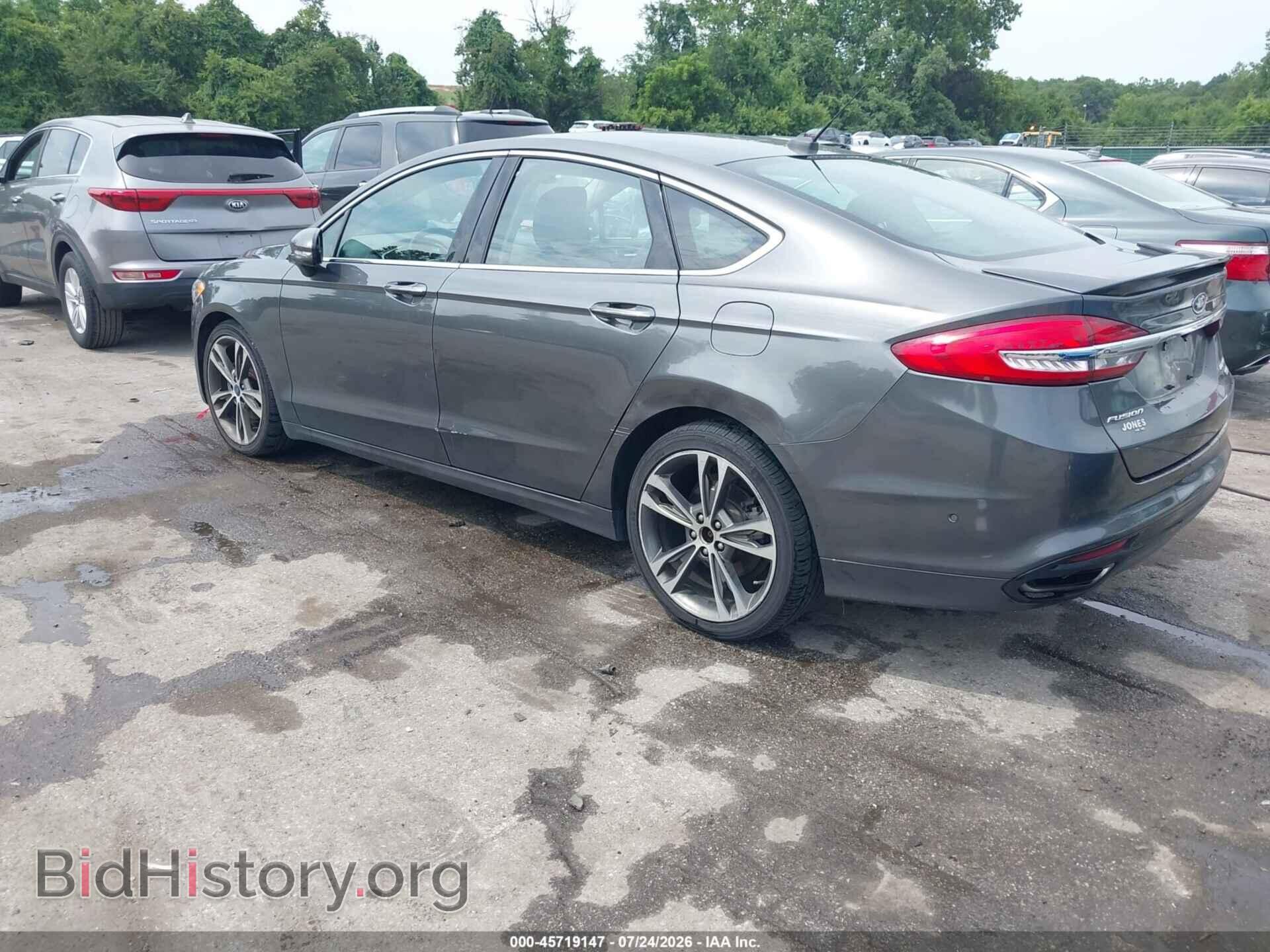 2017 FORD FUSION - VIN: 3FA6P0D91HR100690 - Фото 3