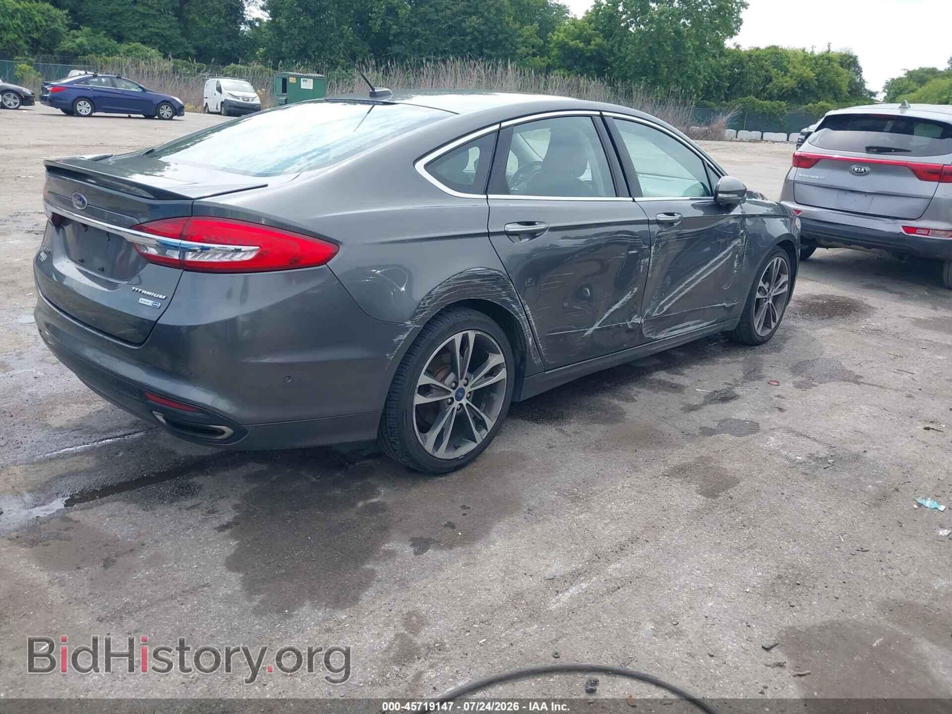 2017 FORD FUSION - VIN: 3FA6P0D91HR100690 - Фото 4