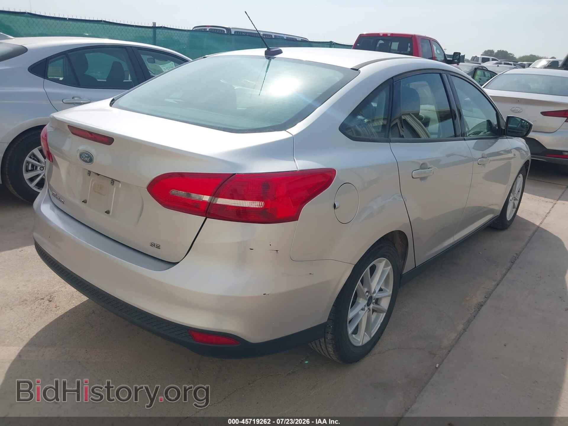2017 FORD FOCUS - VIN: 1FADP3F24HL288435 - Фото 4