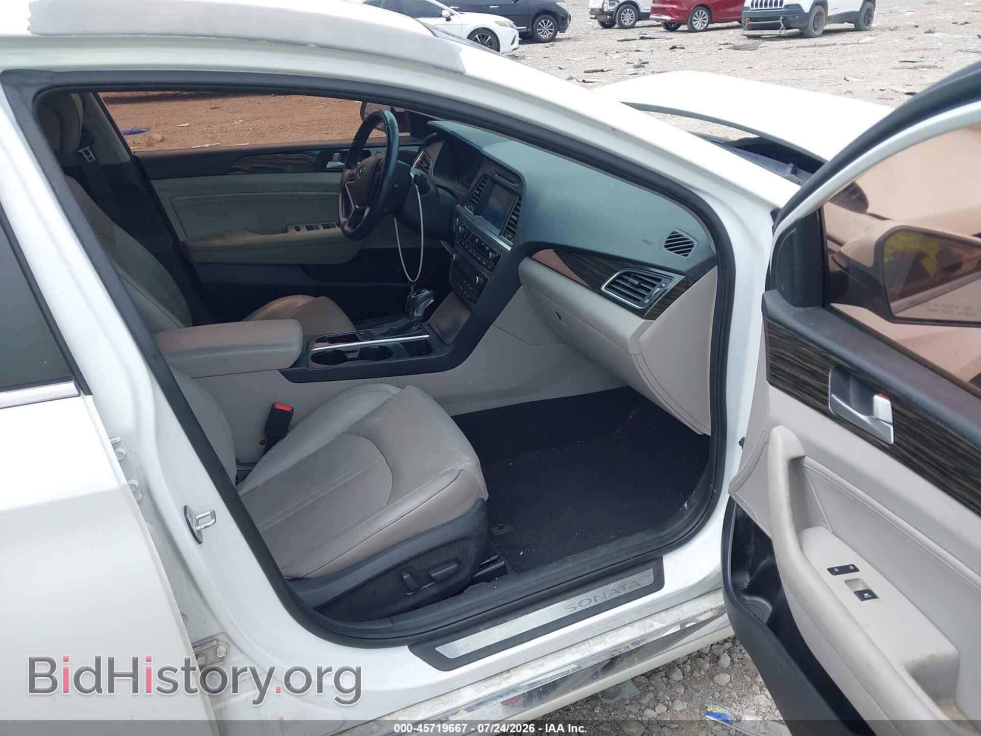 2017 HYUNDAI SONATA - VIN: 5NPE34AF5HH567505 - Фото 5