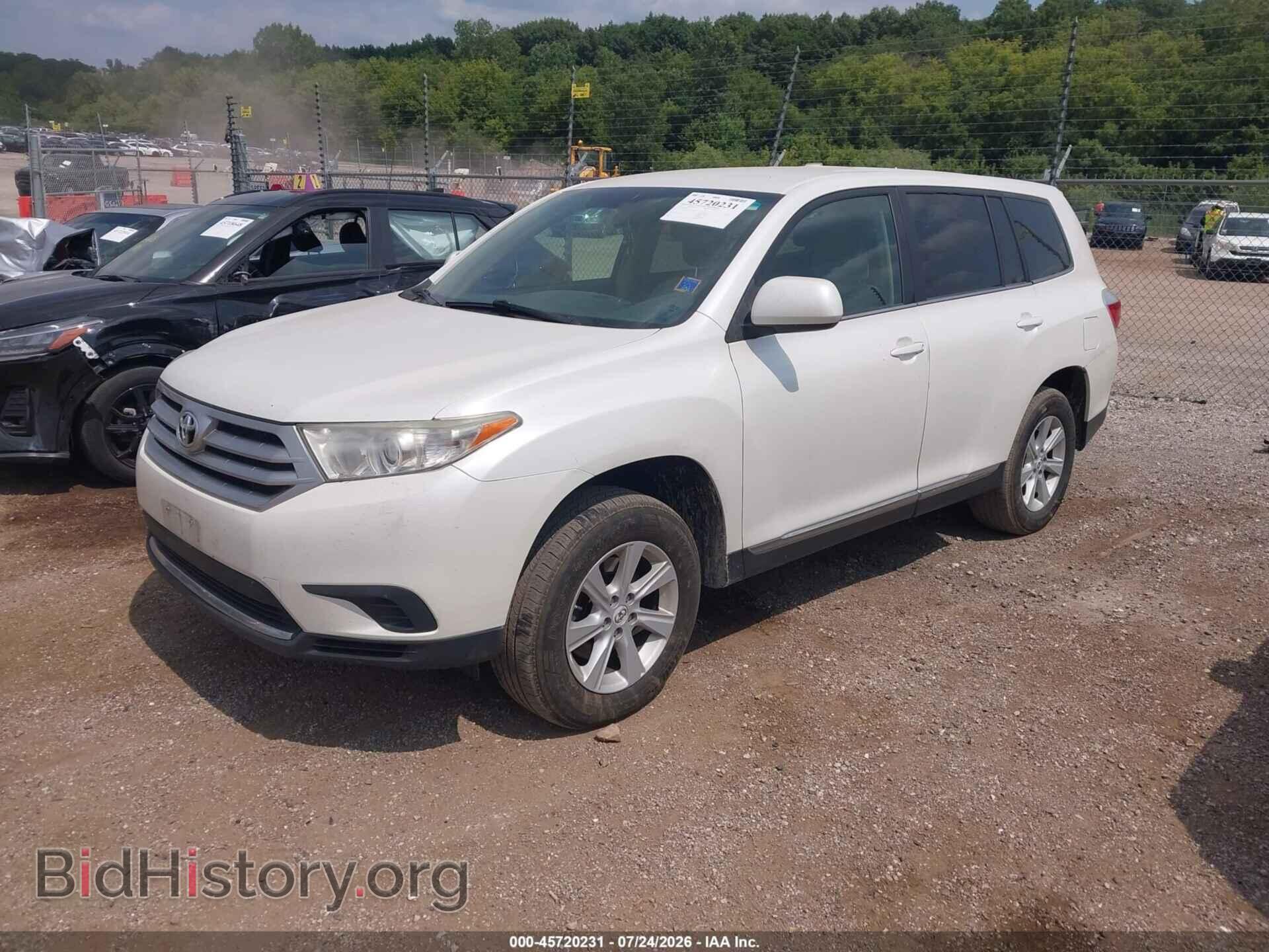 2012 TOYOTA HIGHLANDER - VIN: 5TDBK3EH8CS146361 - Фото 2