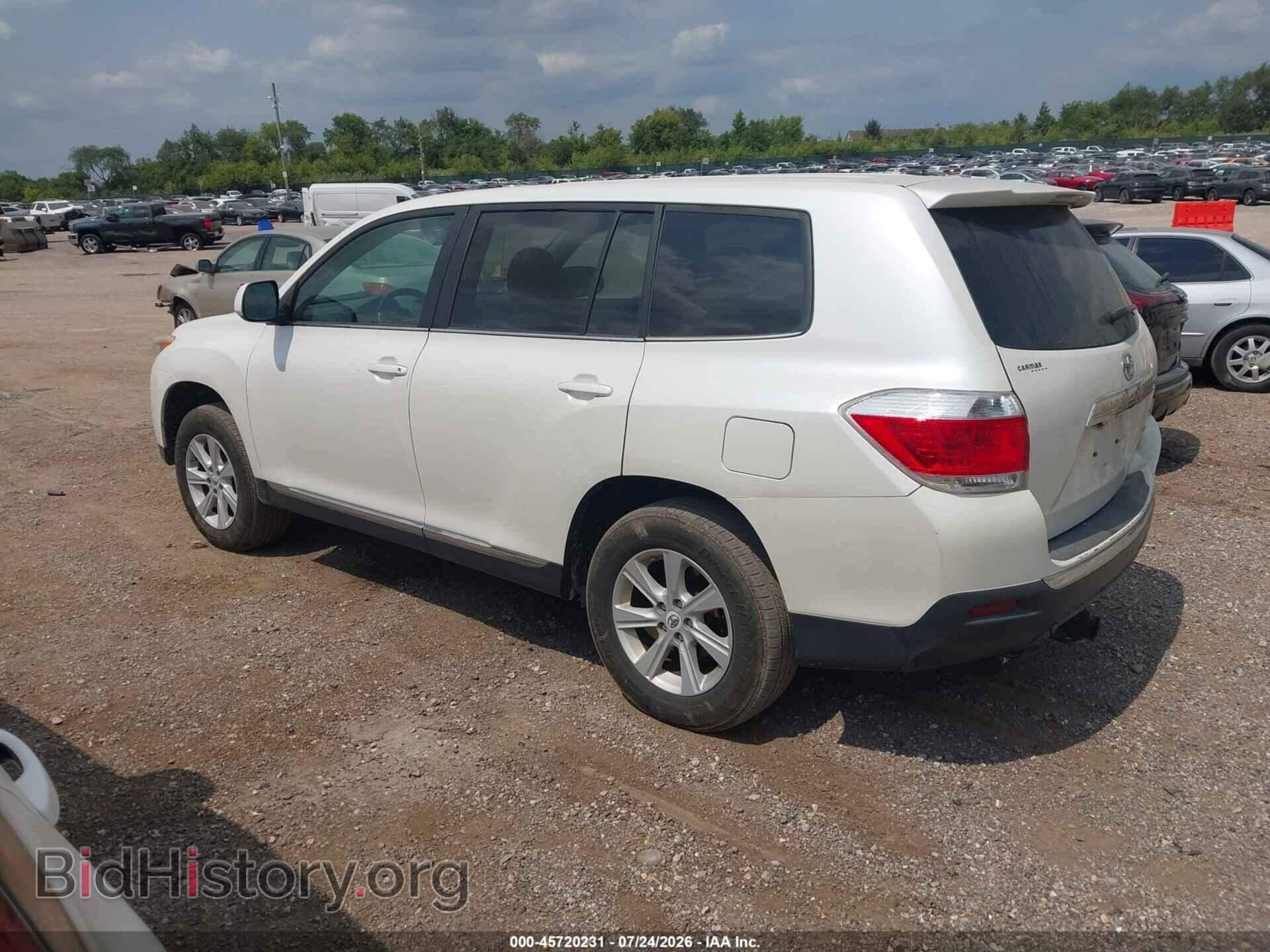 2012 TOYOTA HIGHLANDER - VIN: 5TDBK3EH8CS146361 - Фото 3