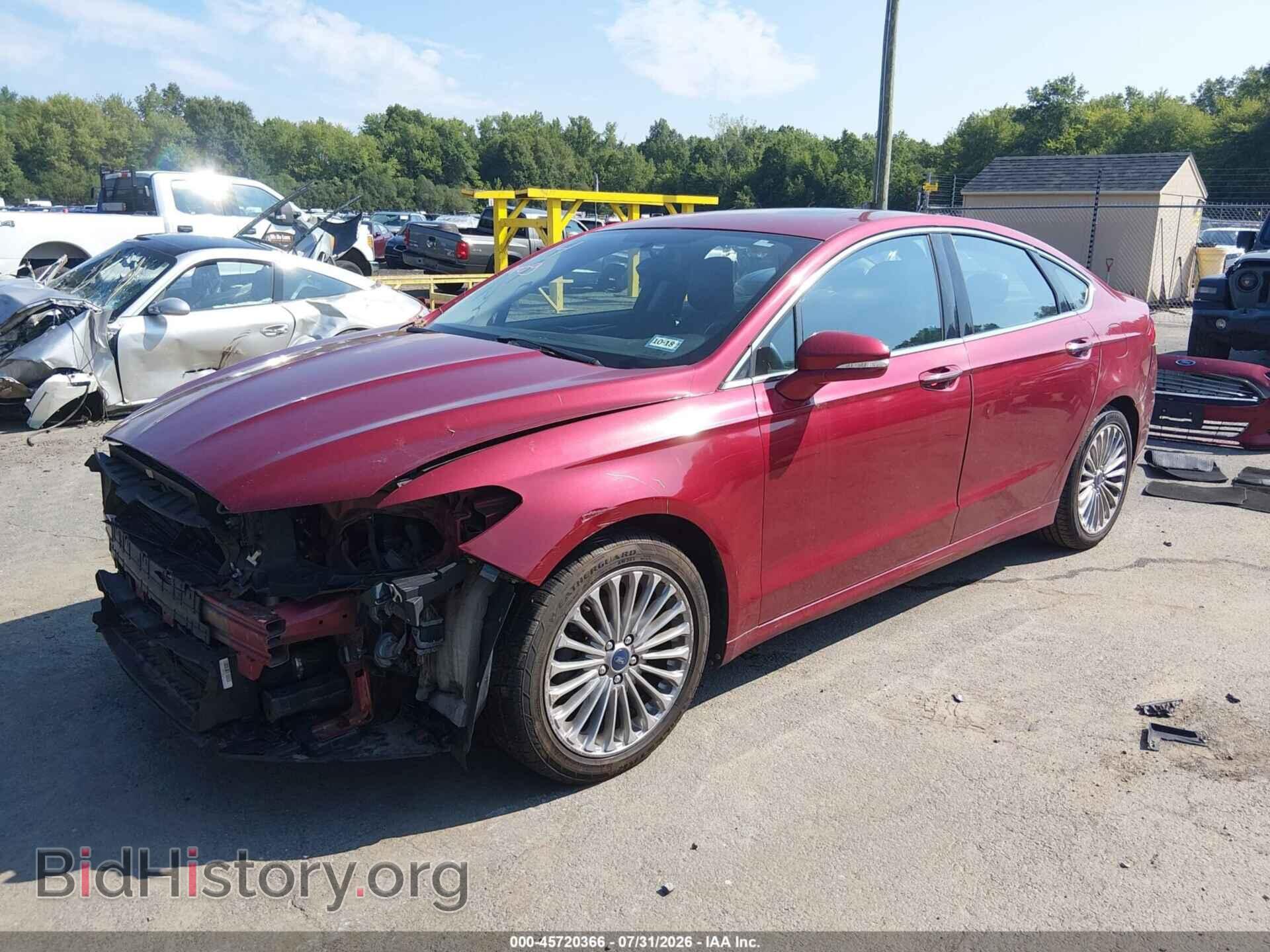 2013 FORD FUSION - VIN: 3FA6P0K96DR335115 - Фото 2