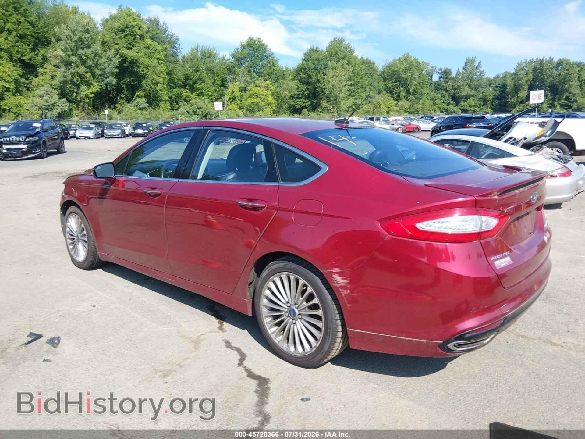 2013 FORD FUSION - VIN: 3FA6P0K96DR335115 - Фото 3
