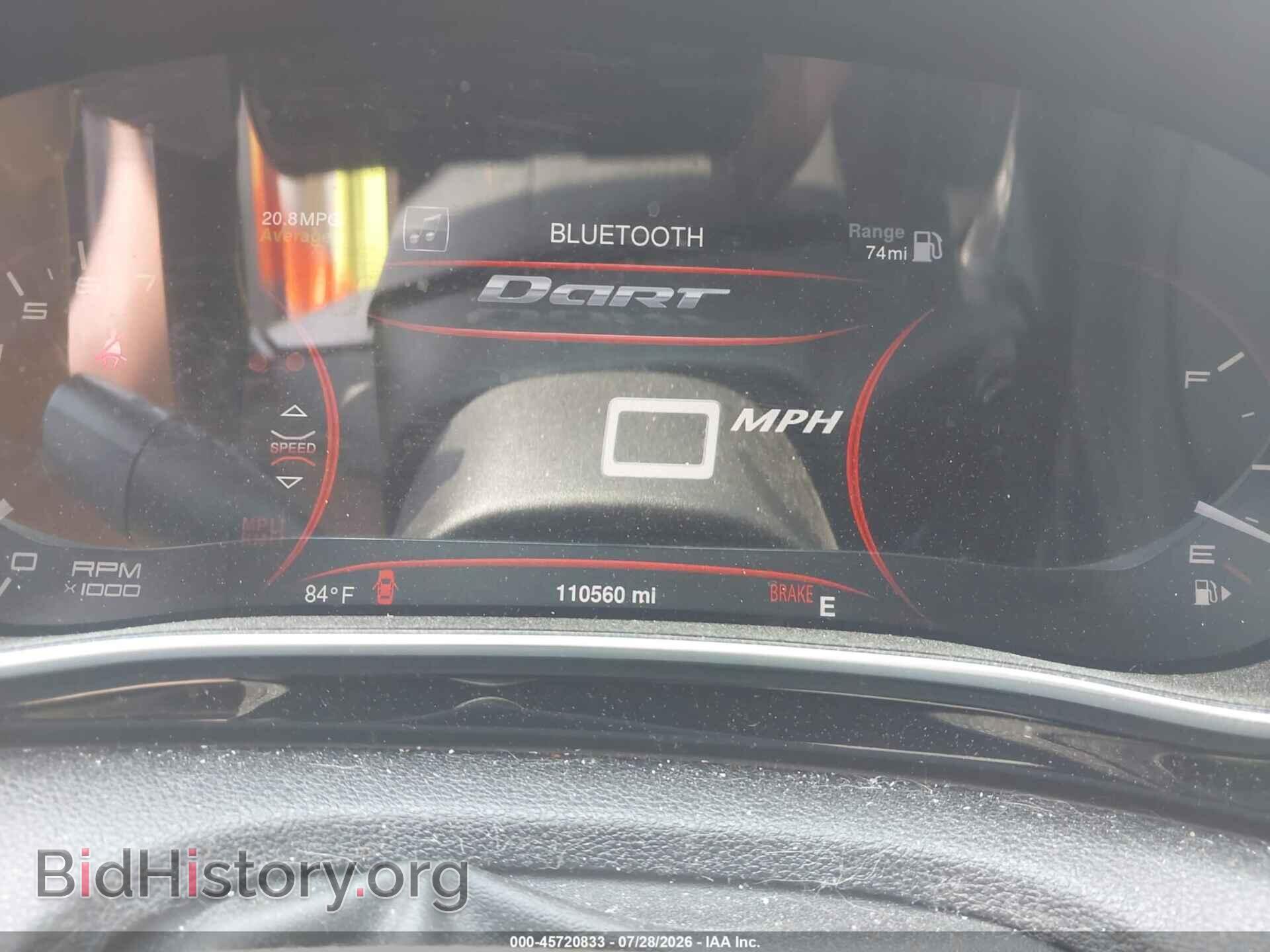 2013 DODGE DART - VIN: 1C3CDFCH2DD311230 - Фото 7