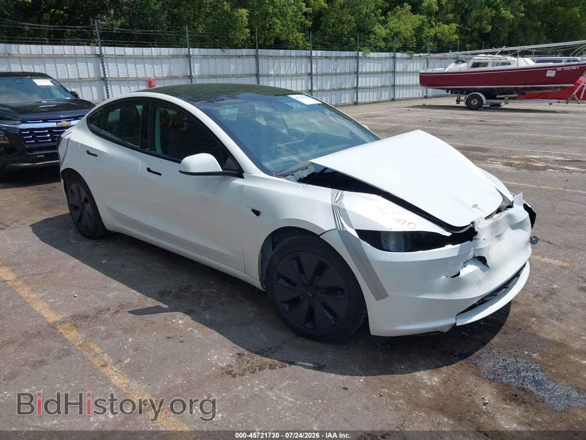 Photo 5YJ3E1EA8SF021026 - TESLA MODEL 3 2025