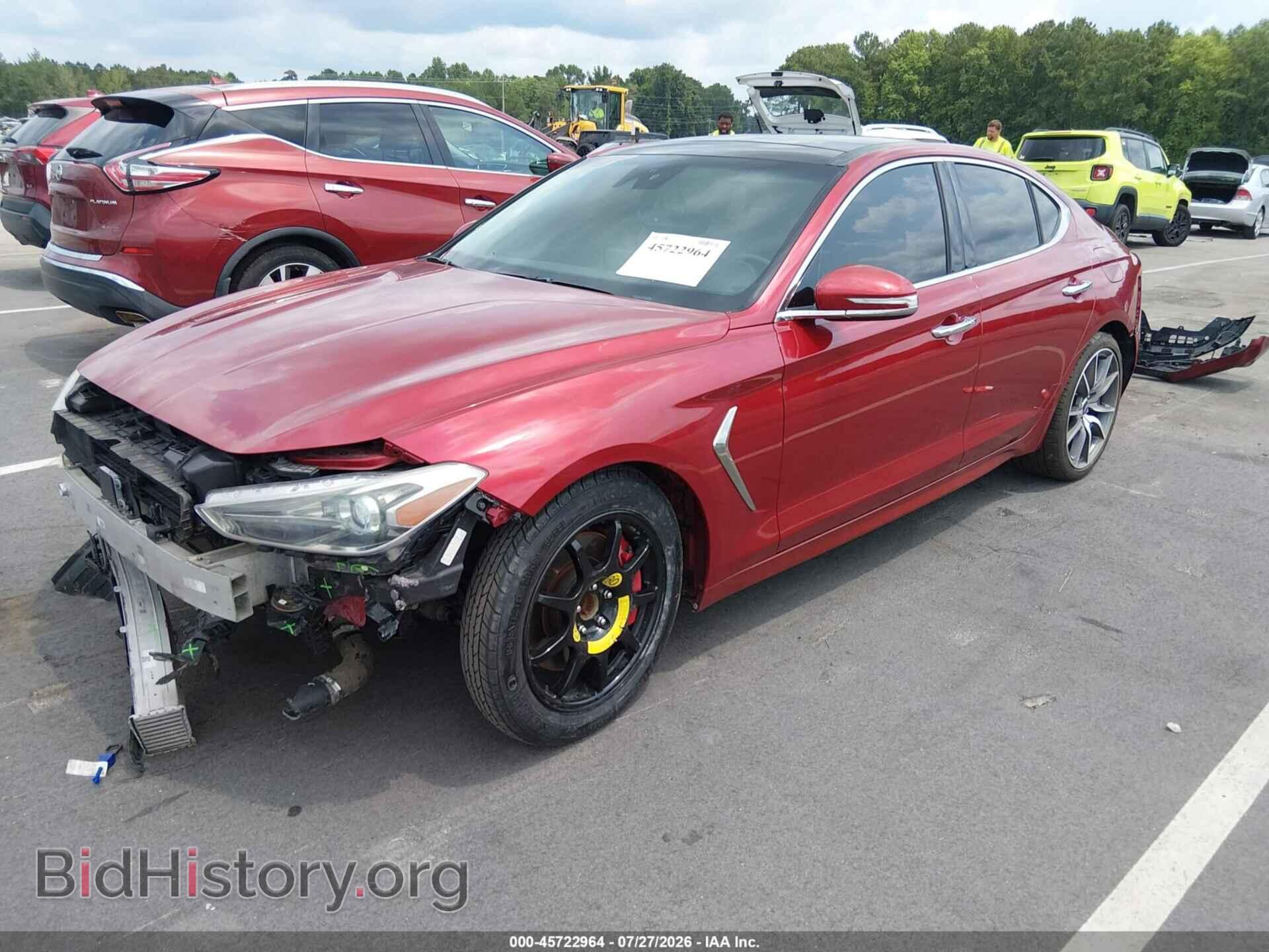 2019 GENESIS G70 - VIN: KMTG74LE7KU024253 - Фото 2