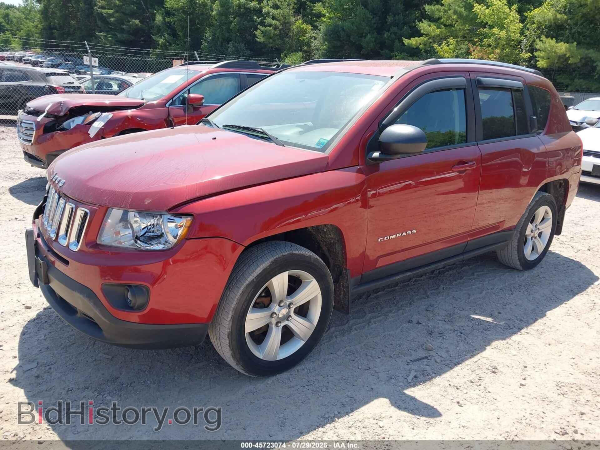 2012 JEEP COMPASS - VIN: 1C4NJDBBXCD524844 - Фото 2