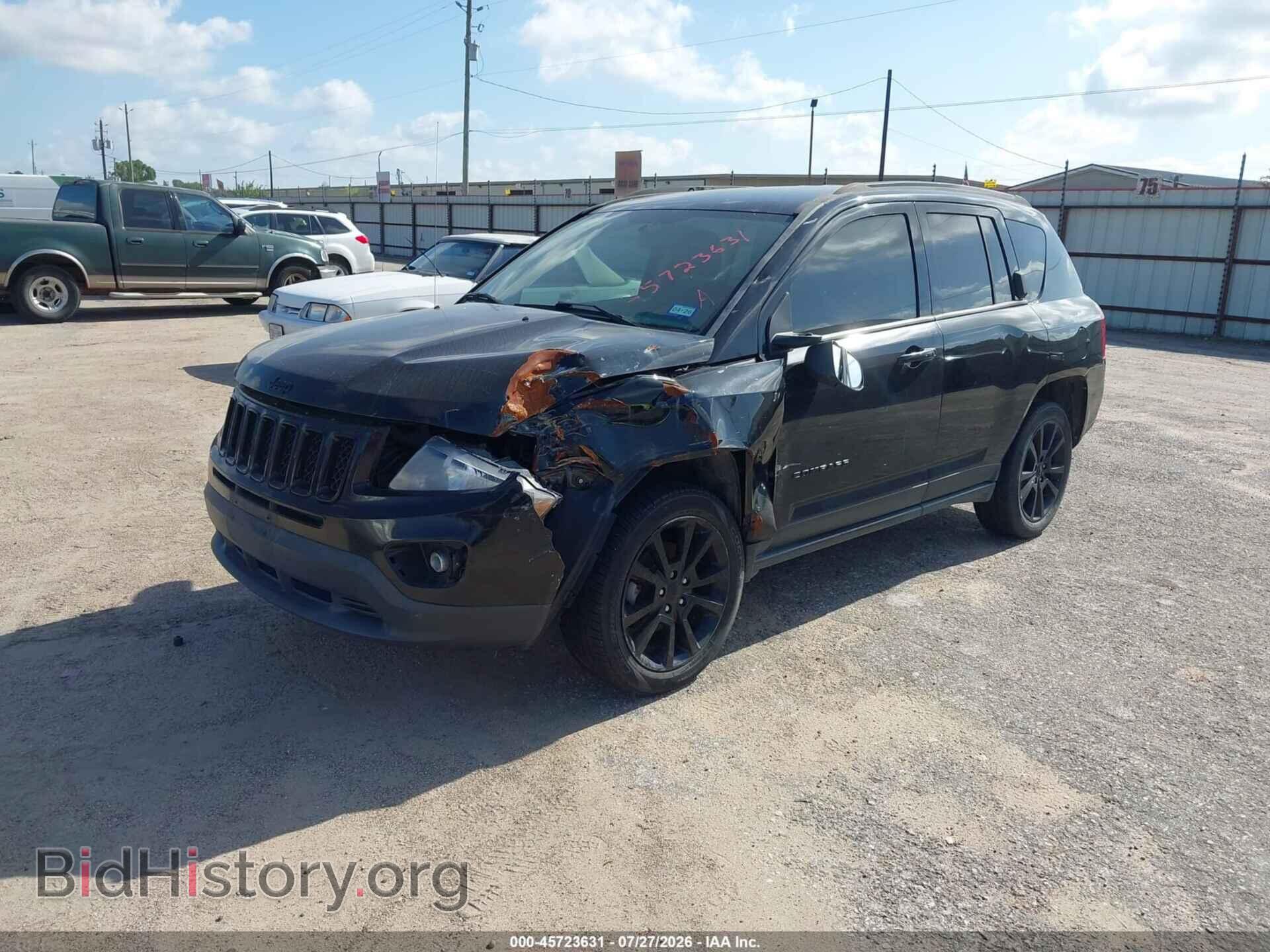 2014 JEEP COMPASS - VIN: 1C4NJCBA9ED674416 - Photo 2