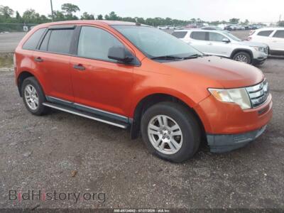 2007 Ford EDGE SE, orange — VIN 2FMDK36C97BB21970, IAAI