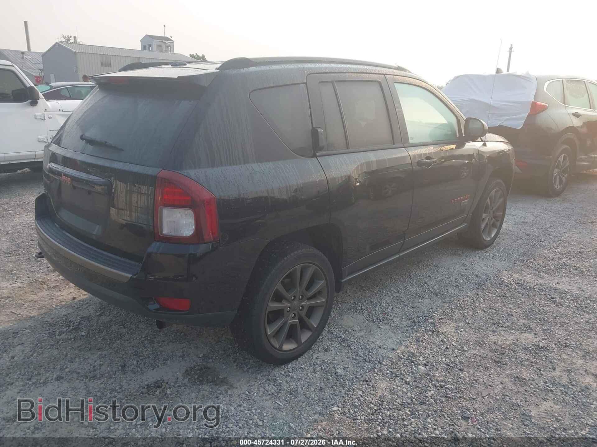 2016 JEEP COMPASS - VIN: 1C4NJDBB7GD709763 - Фото 4