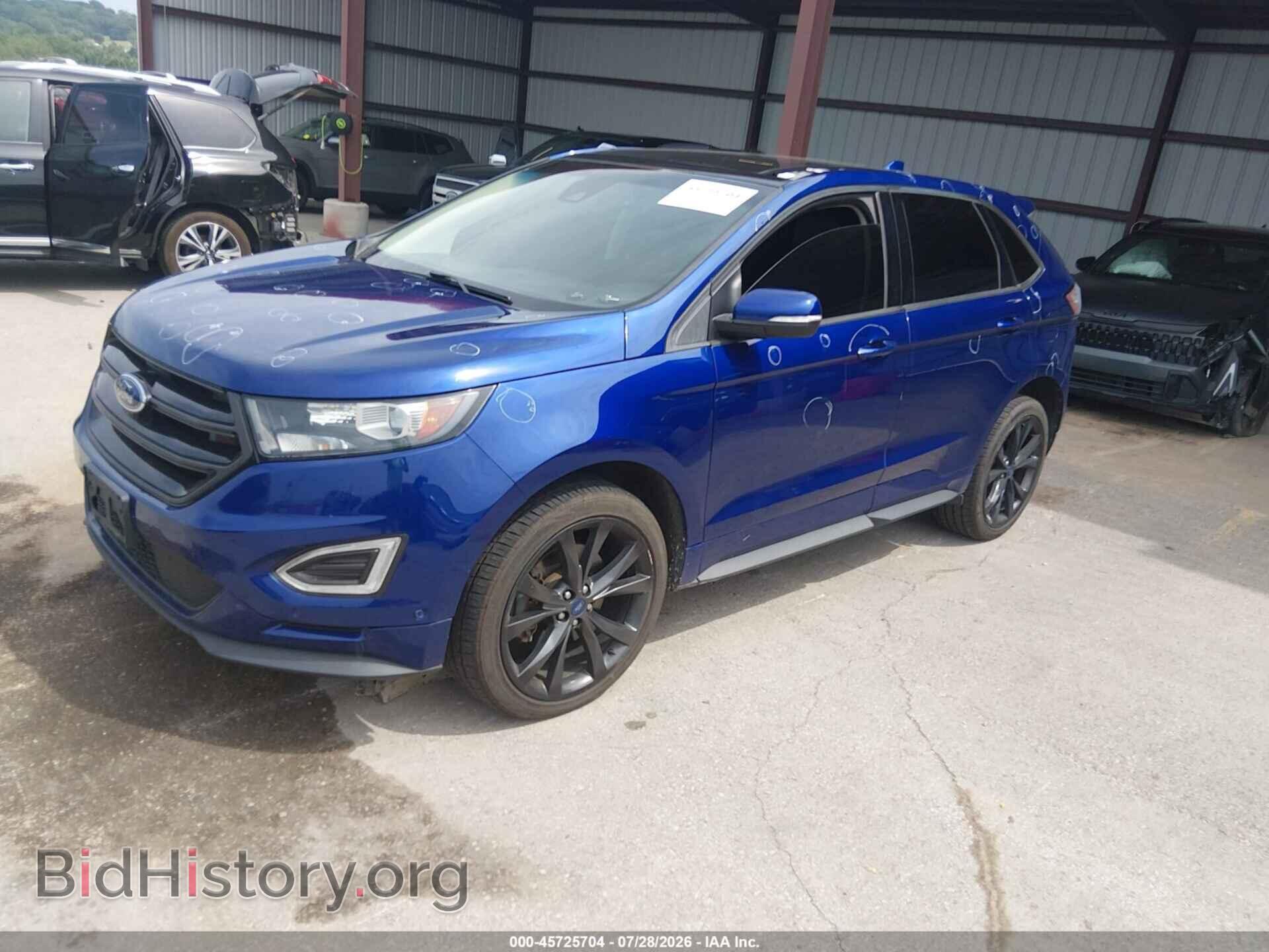 2015 FORD EDGE - VIN: 2FMPK4AP6FBC03599 - Фото 2