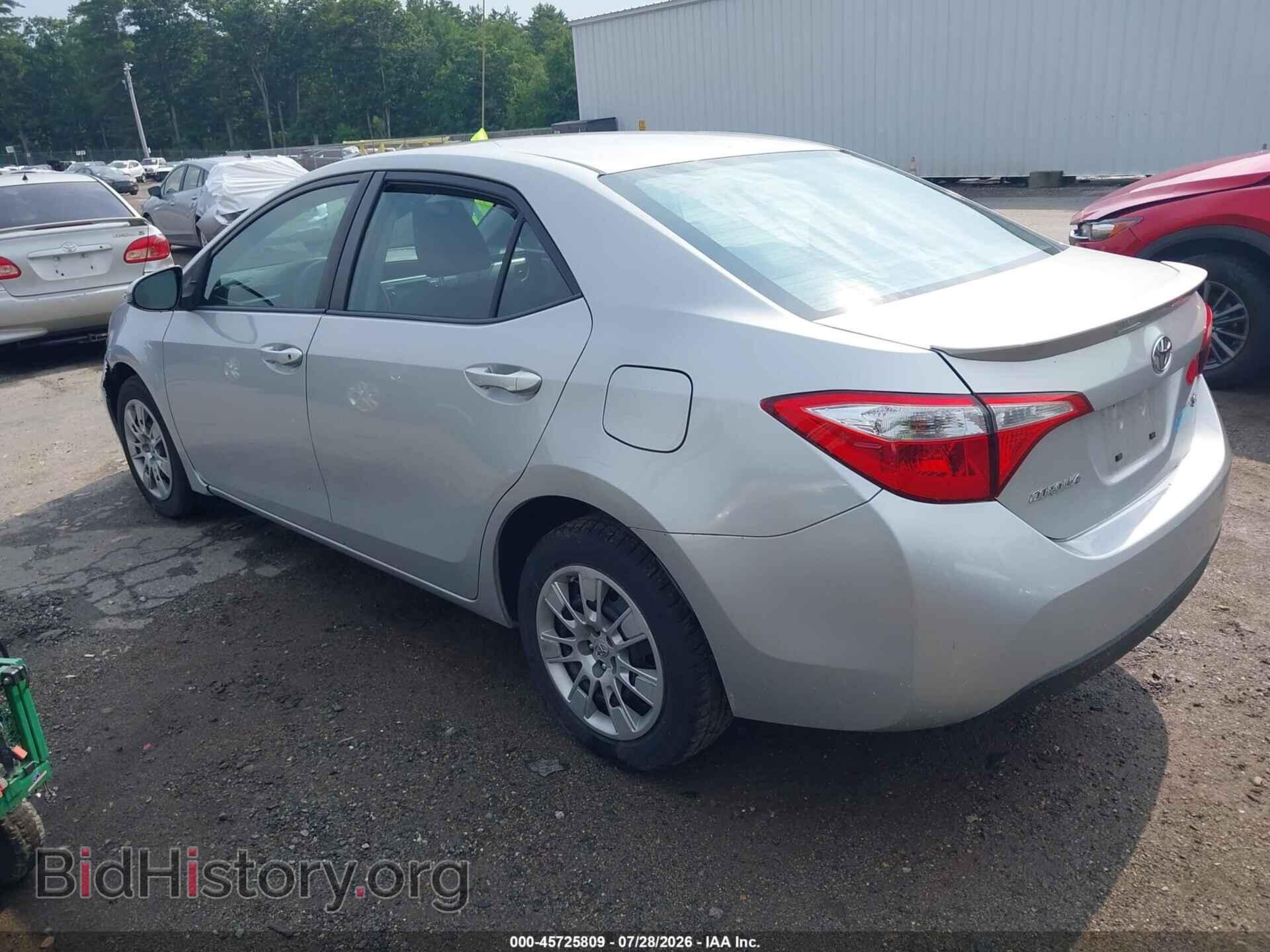 2015 TOYOTA COROLLA - VIN: 2T1BURHEXFC416072 - Фото 3