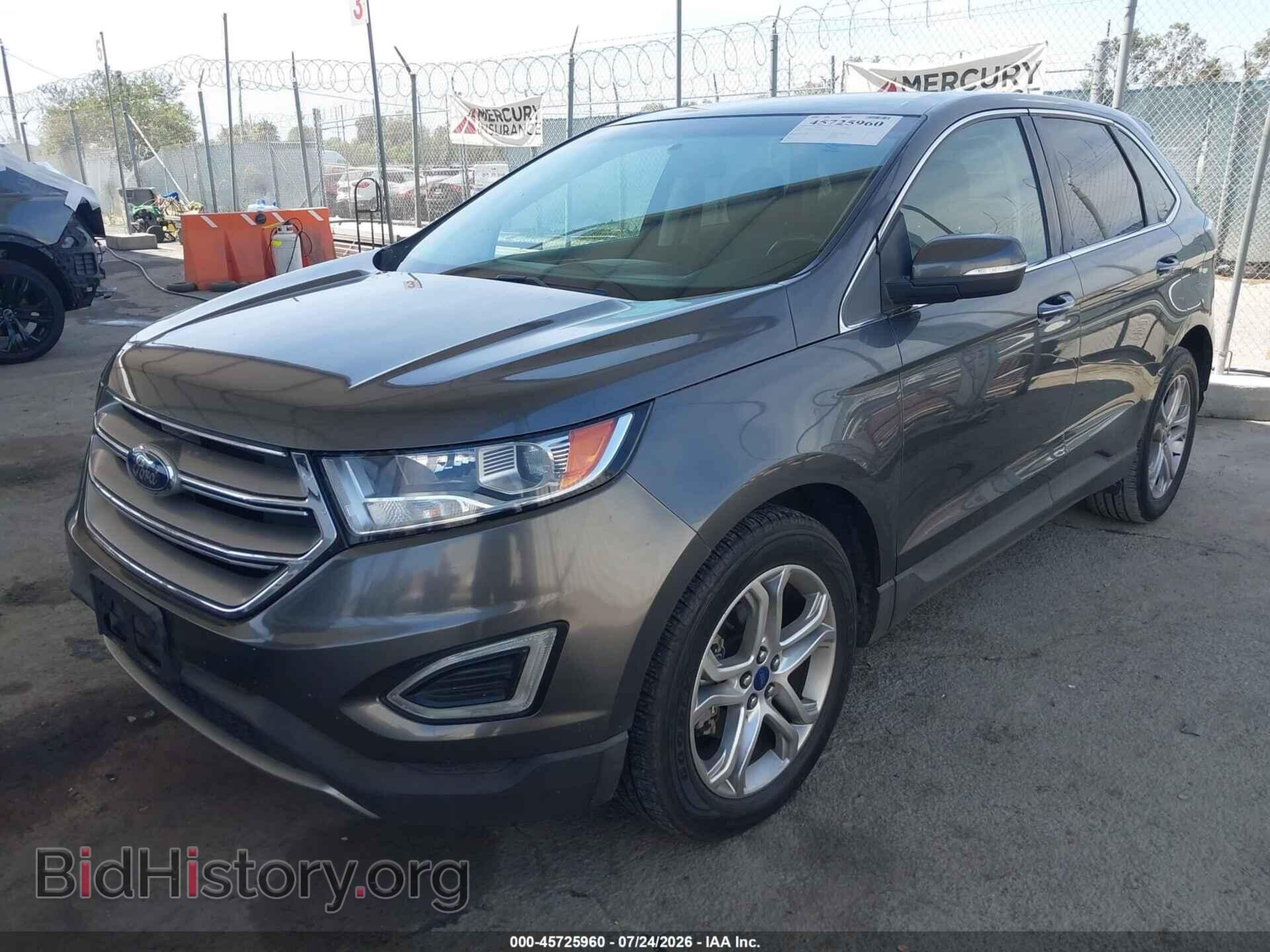 2015 FORD EDGE - VIN: 2FMTK3K92FBC34535 - Photo 2