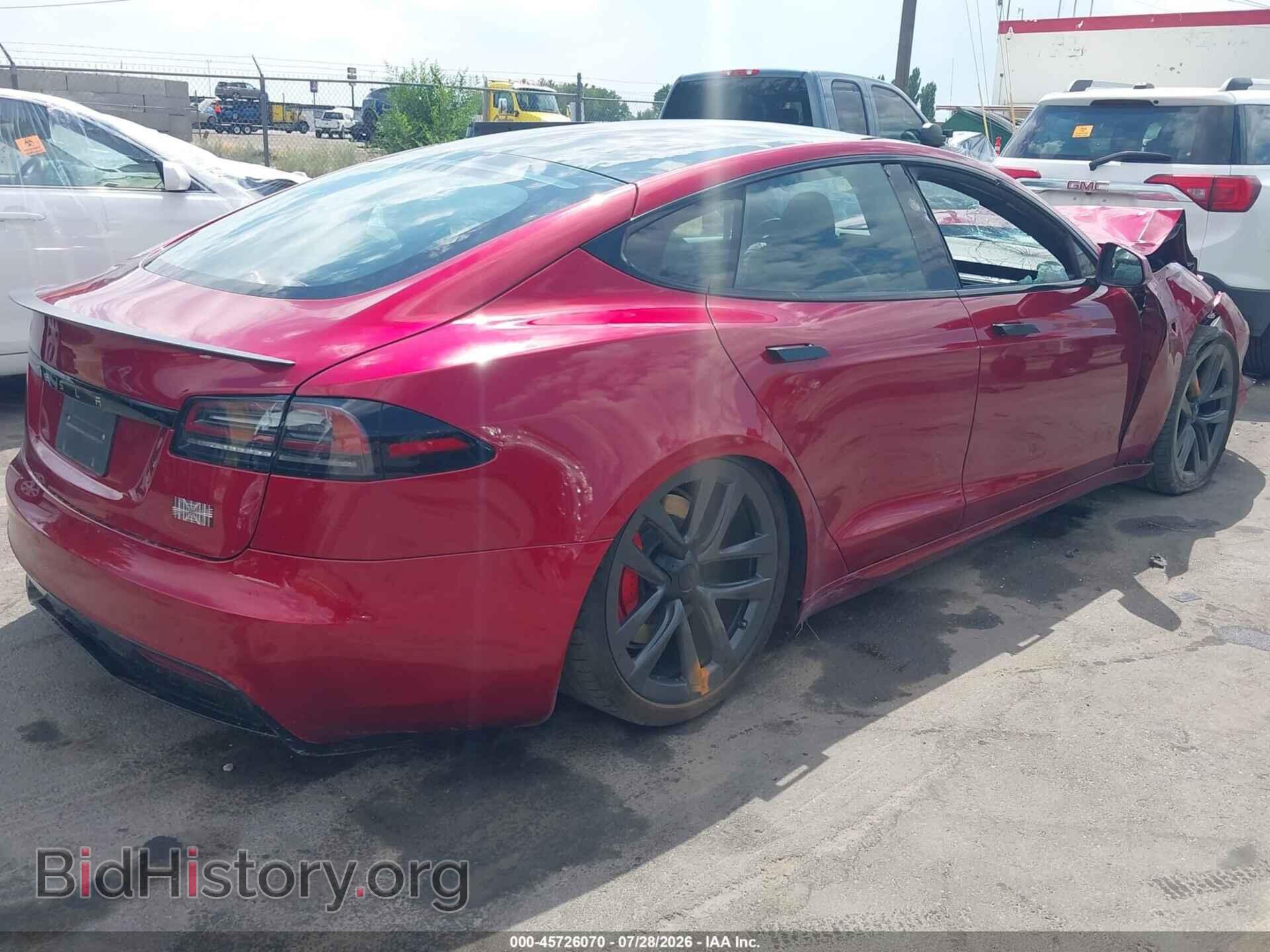 2023 TESLA MODEL S - VIN: 5YJSA1E63PF524831 - Фото 4