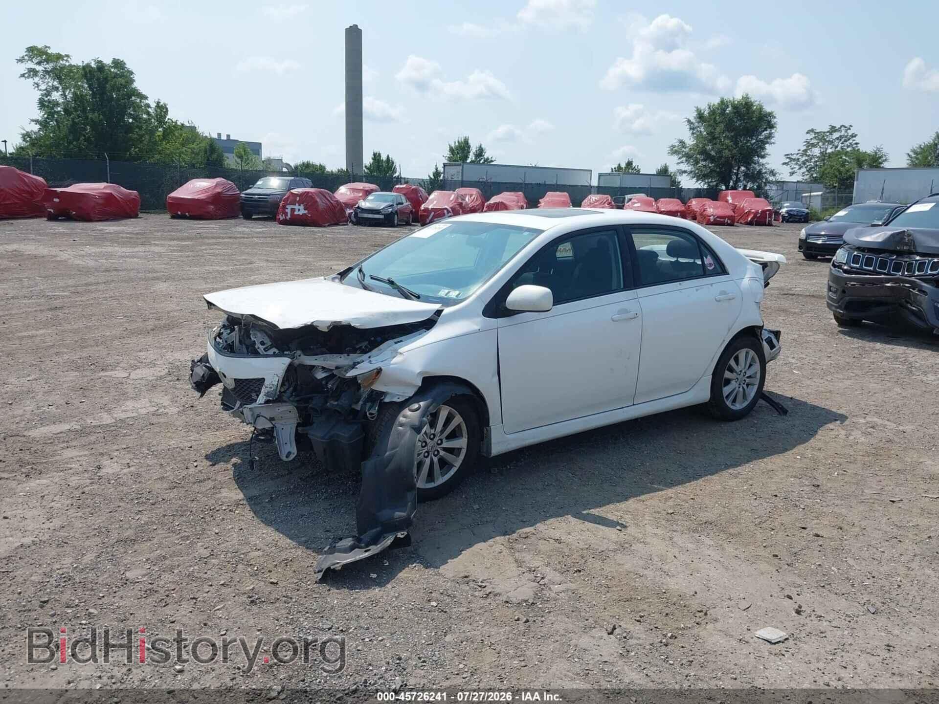 2010 TOYOTA COROLLA - VIN: 2T1BU4EEXAC297696 - Фото 2