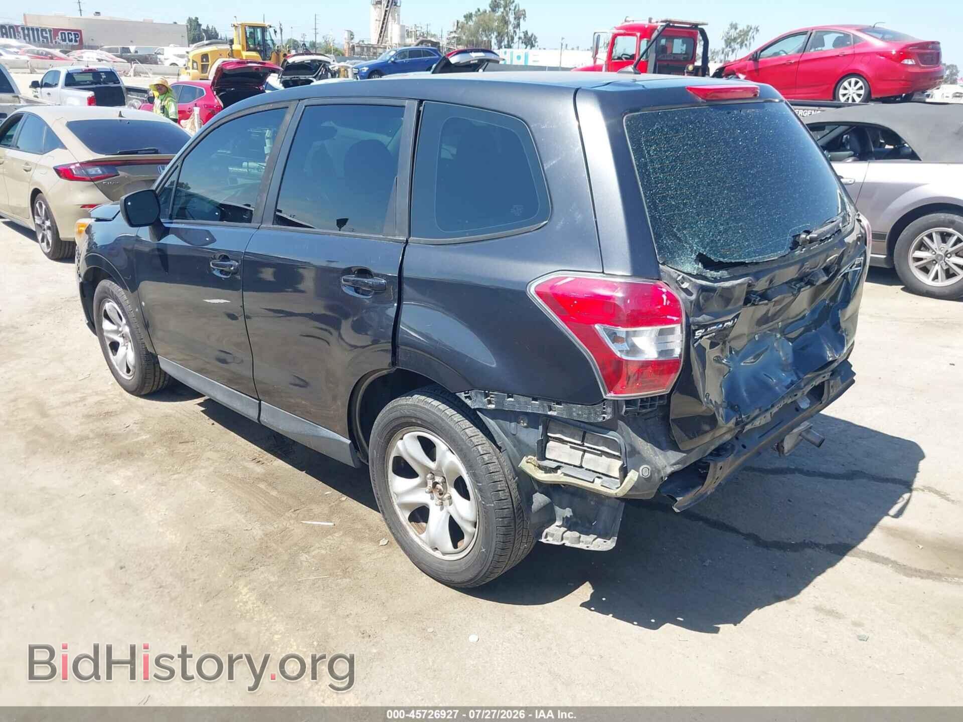 2014 SUBARU FORESTER - VIN: JF2SJAAC9EH447358 - Фото 3