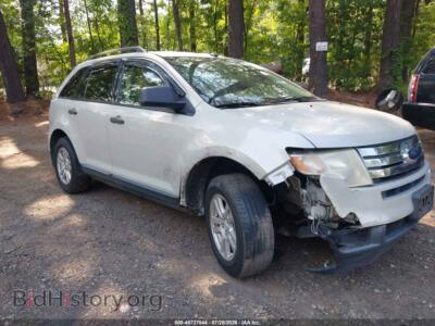 2007 Ford EDGE SE, cream — VIN 2FMDK36C87BA99752, IAAI