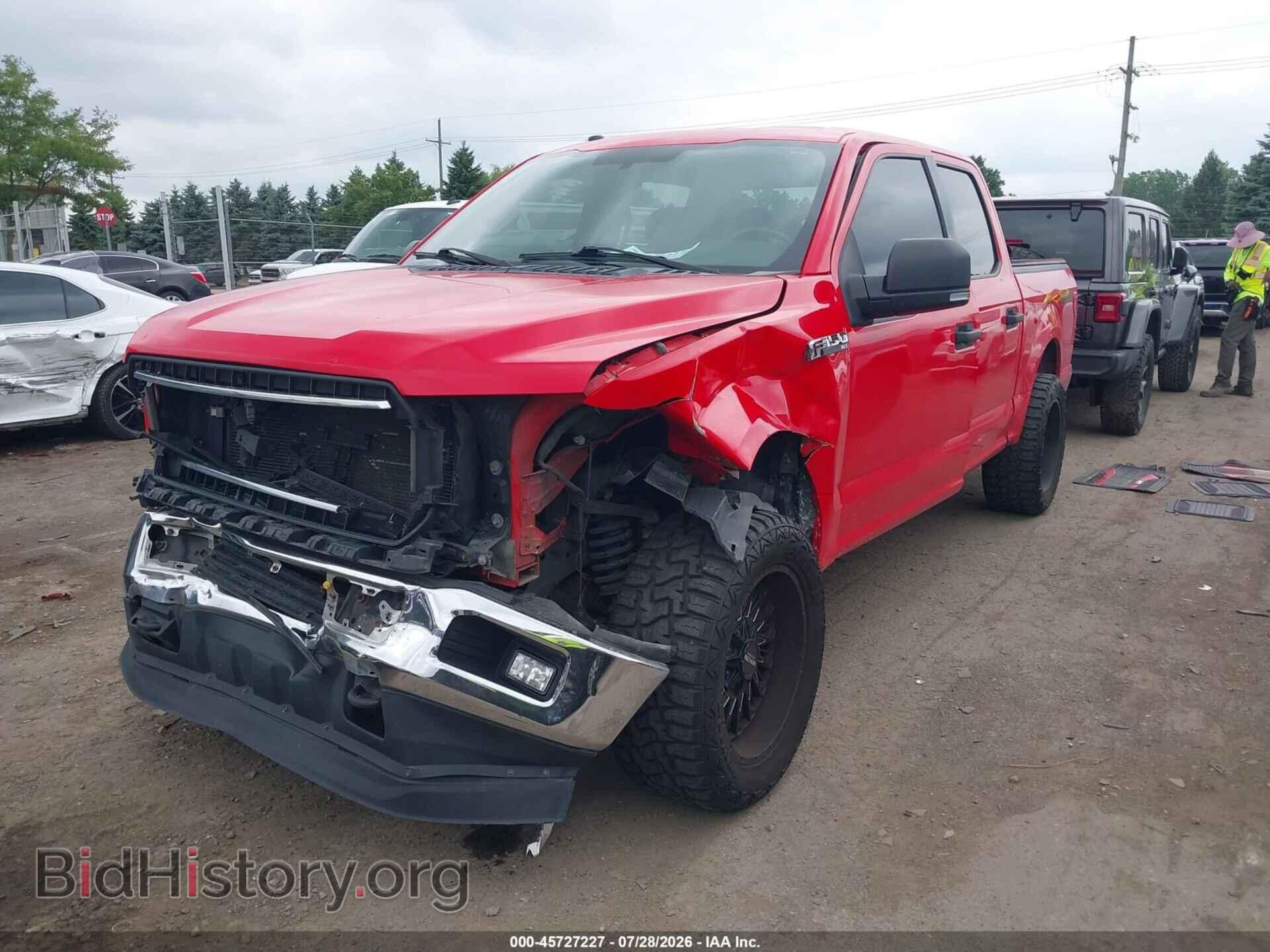 2018 FORD F-150 - VIN: 1FTEW1E54JFA60344 - Фото 2