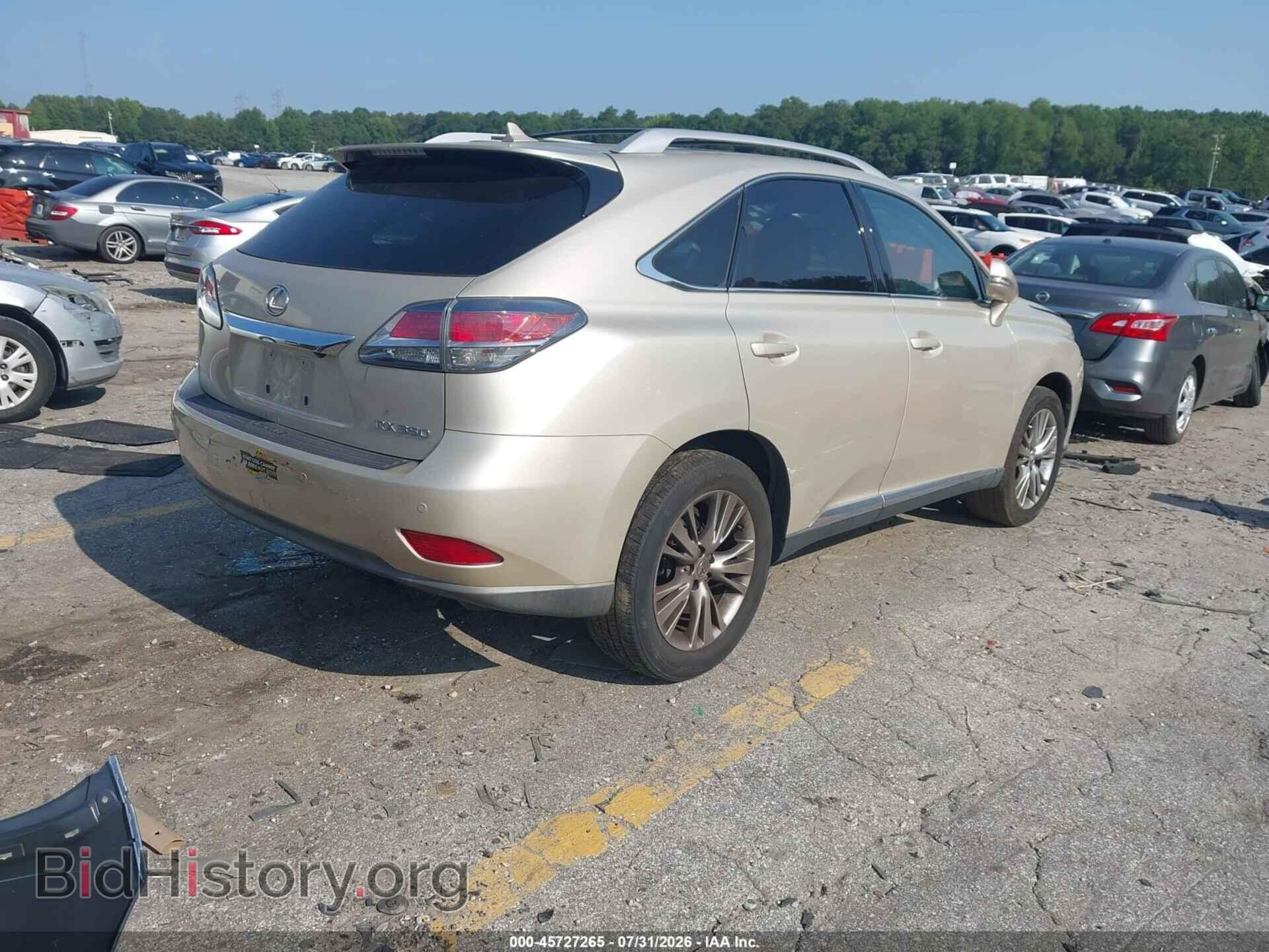 2013 LEXUS RX 350 - VIN: 2T2ZK1BA5DC095594 - Photo 4