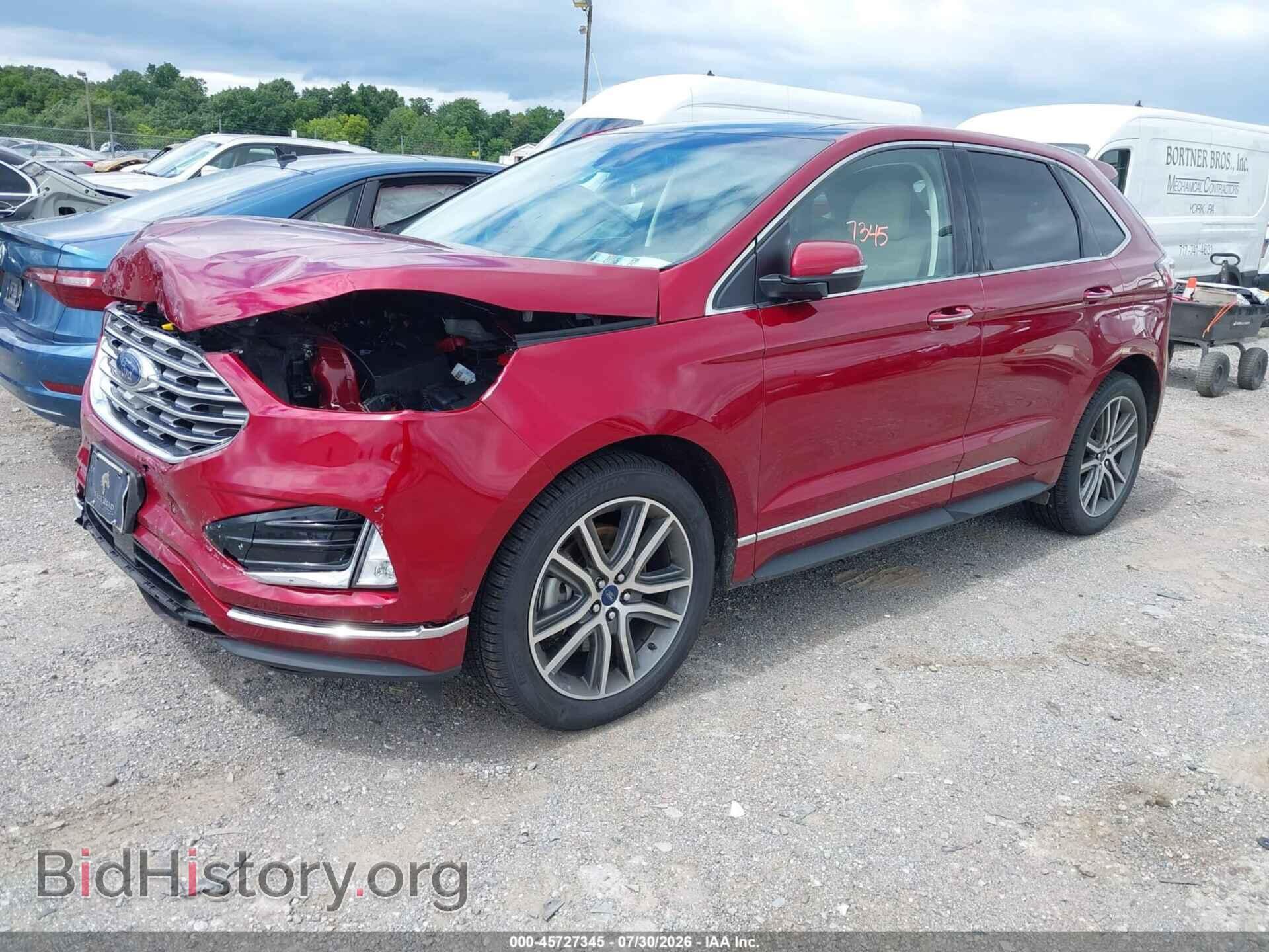 2019 FORD EDGE - VIN: 2FMPK4K91KBB49879 - Фото 2