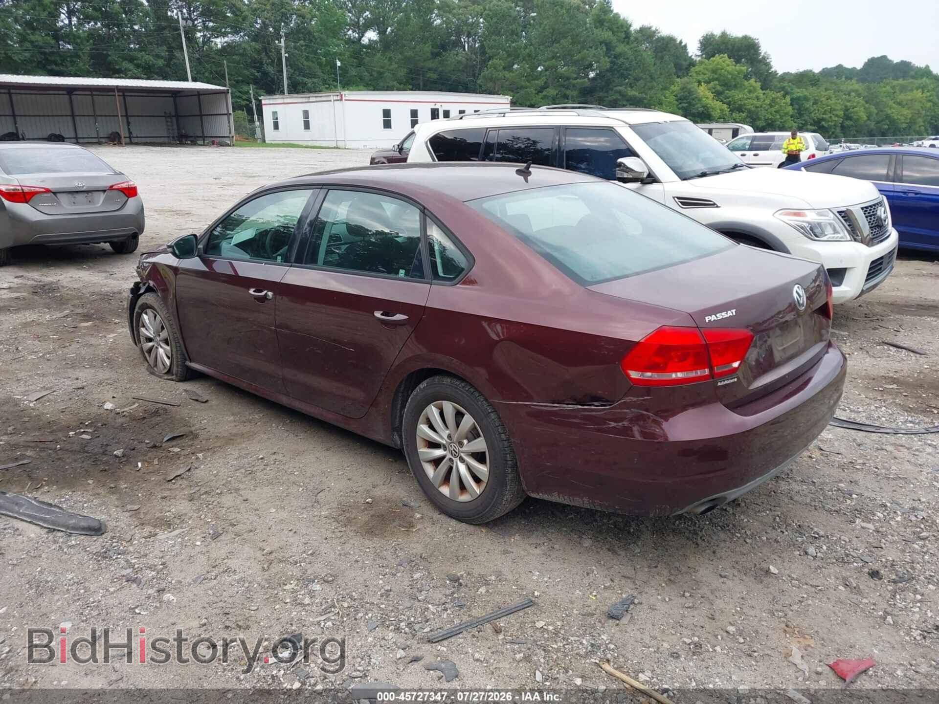 2012 VOLKSWAGEN PASSAT - VIN: 1VWAH7A33CC048042 - Фото 3