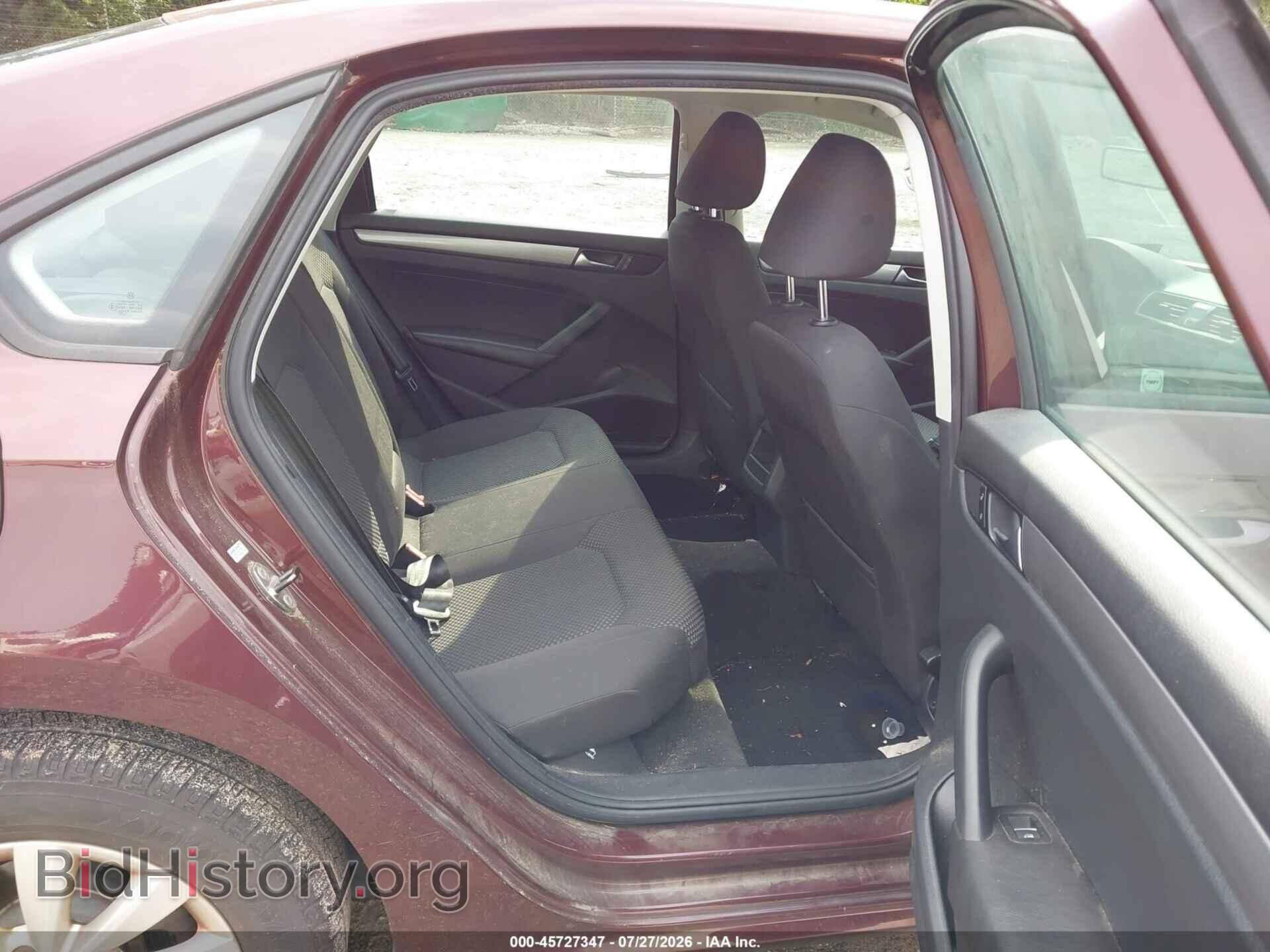 2012 VOLKSWAGEN PASSAT - VIN: 1VWAH7A33CC048042 - Фото 8