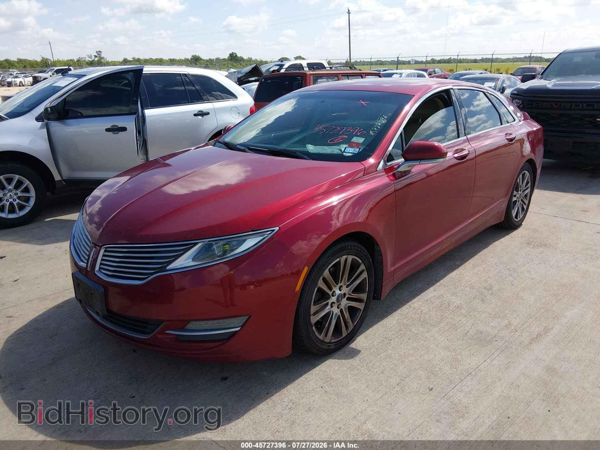2013 LINCOLN MKZ - VIN: 3LN6L2G99DR819785 - Photo 2