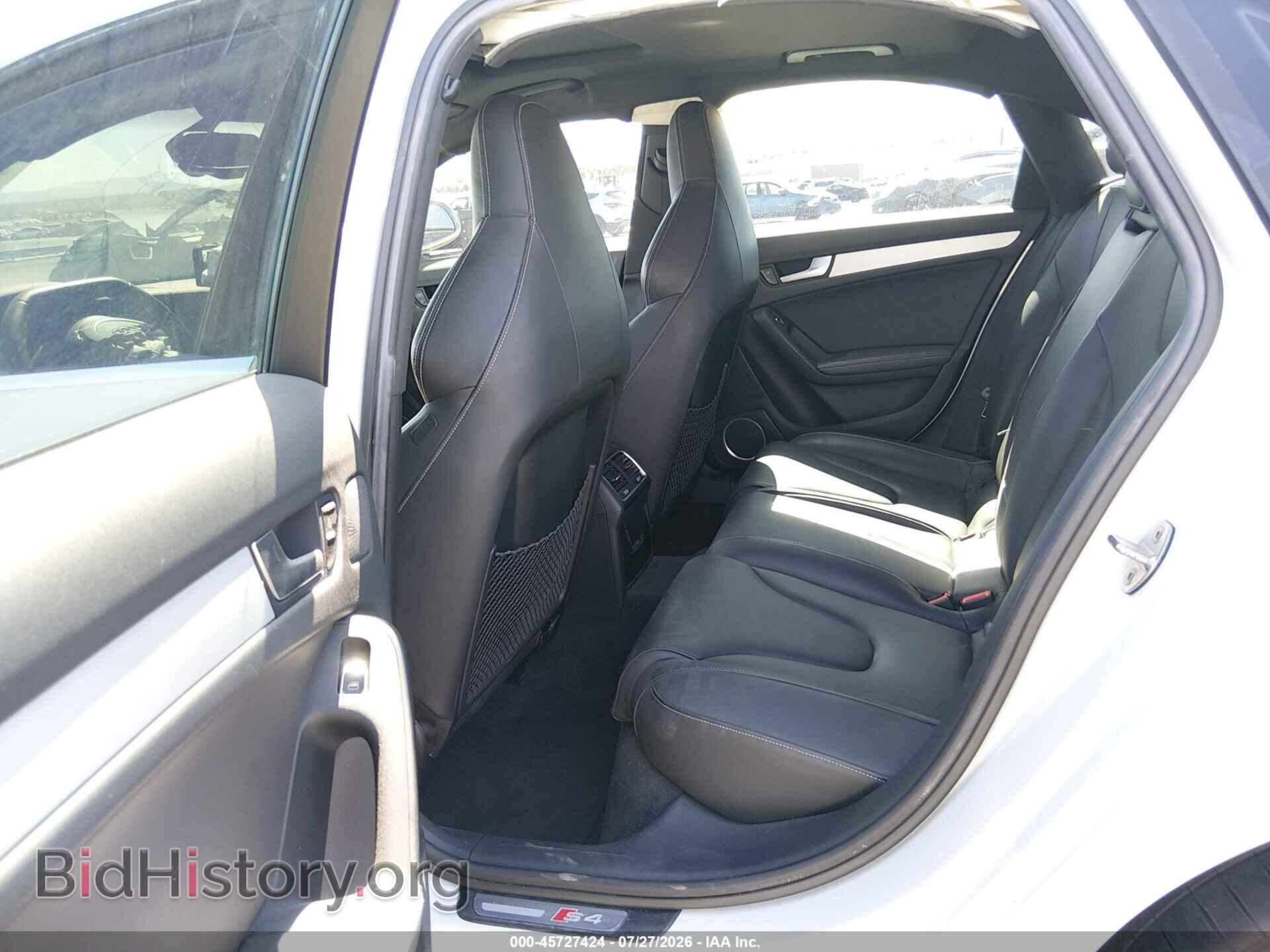 2013 AUDI S4 - VIN: WAUDGAFL6DA203900 - Фото 8