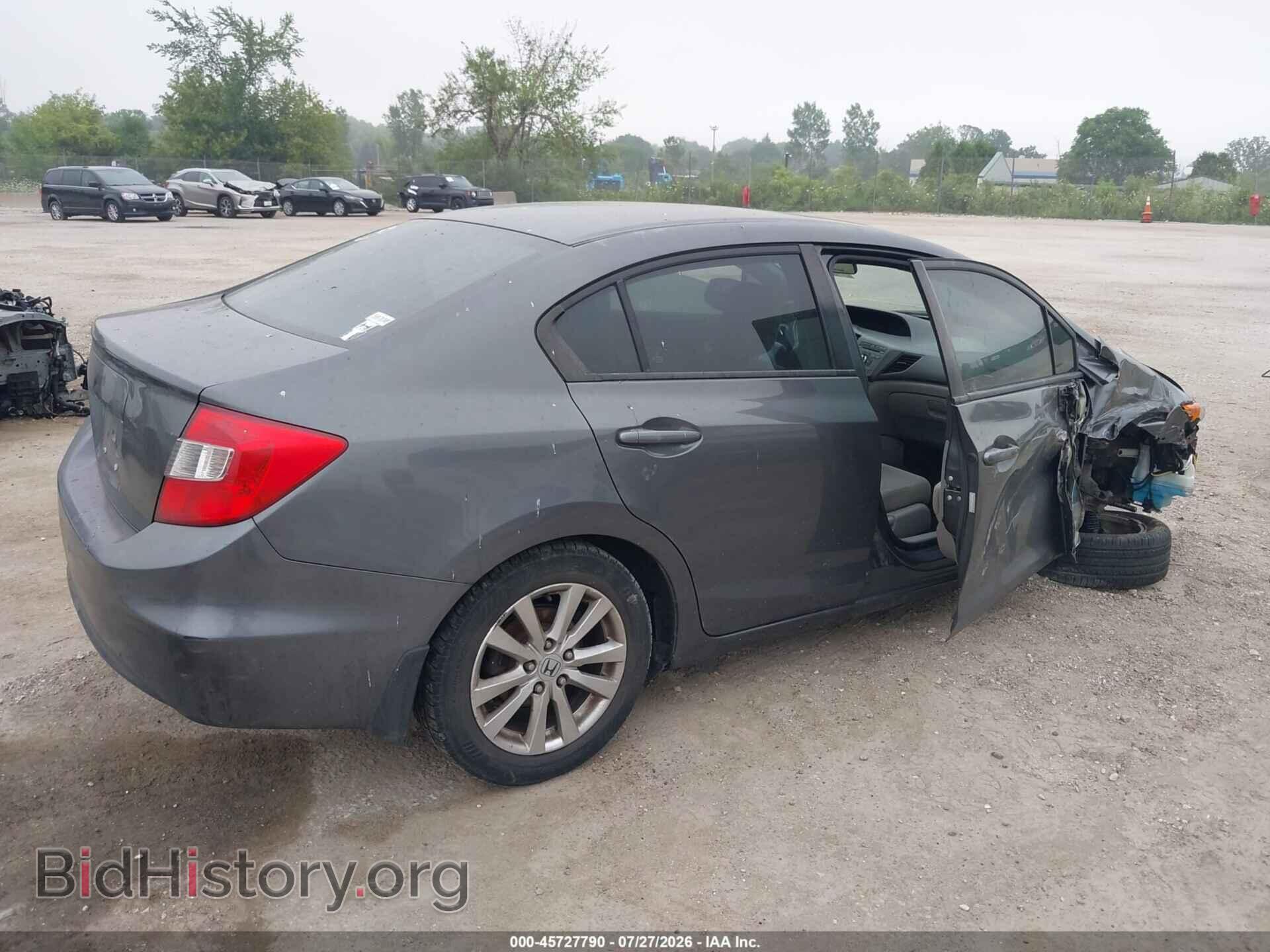2012 HONDA CIVIC - VIN: 2HGFB2F86CH543903 - Photo 4