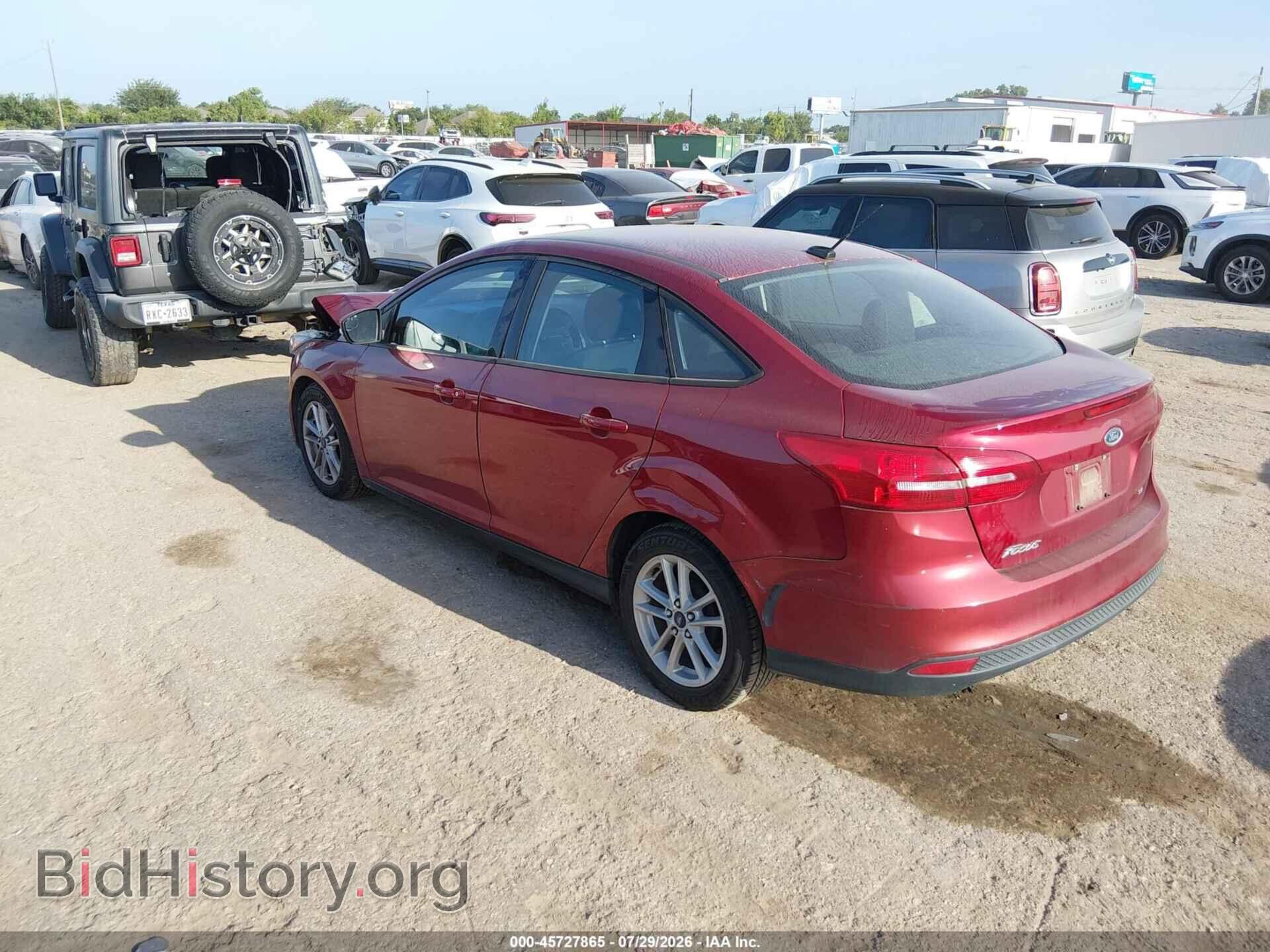 2017 FORD FOCUS - VIN: 1FADP3F2XHL324371 - Фото 3