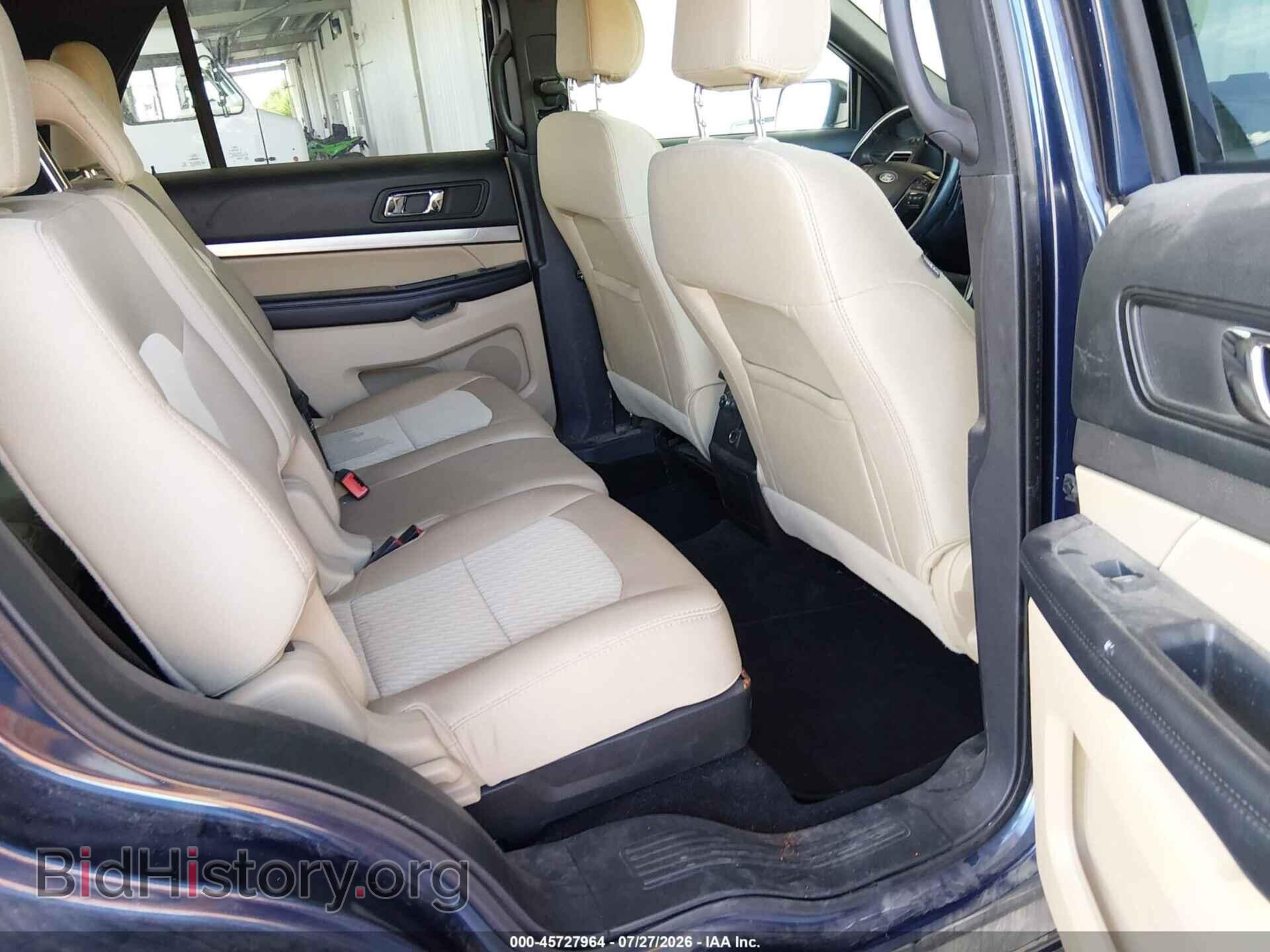 2017 FORD EXPLORER - VIN: 1FM5K8B80HGC91910 - Фото 8