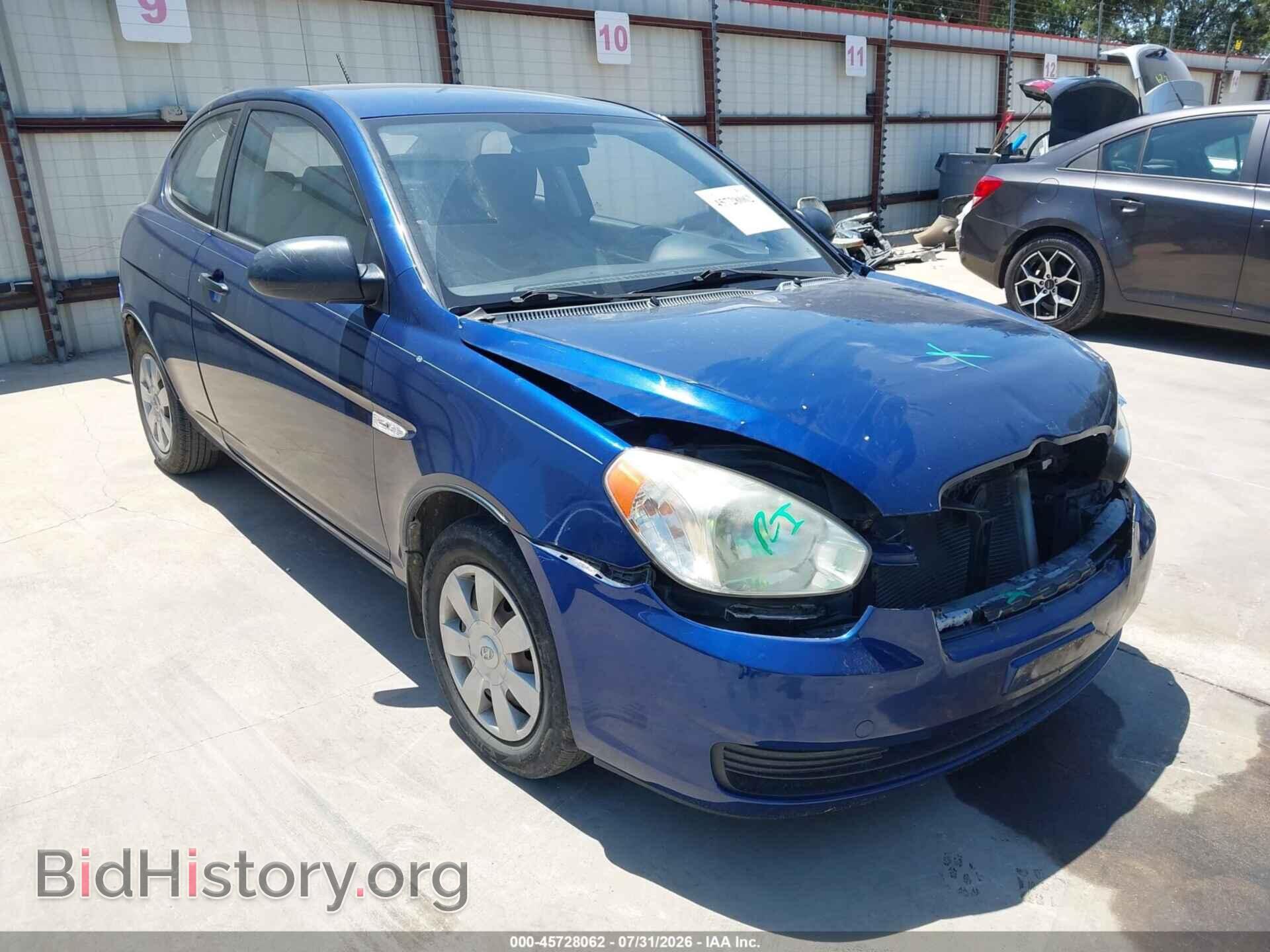 Фотография KMHCM36C77U036352 - HYUNDAI ACCENT 2007