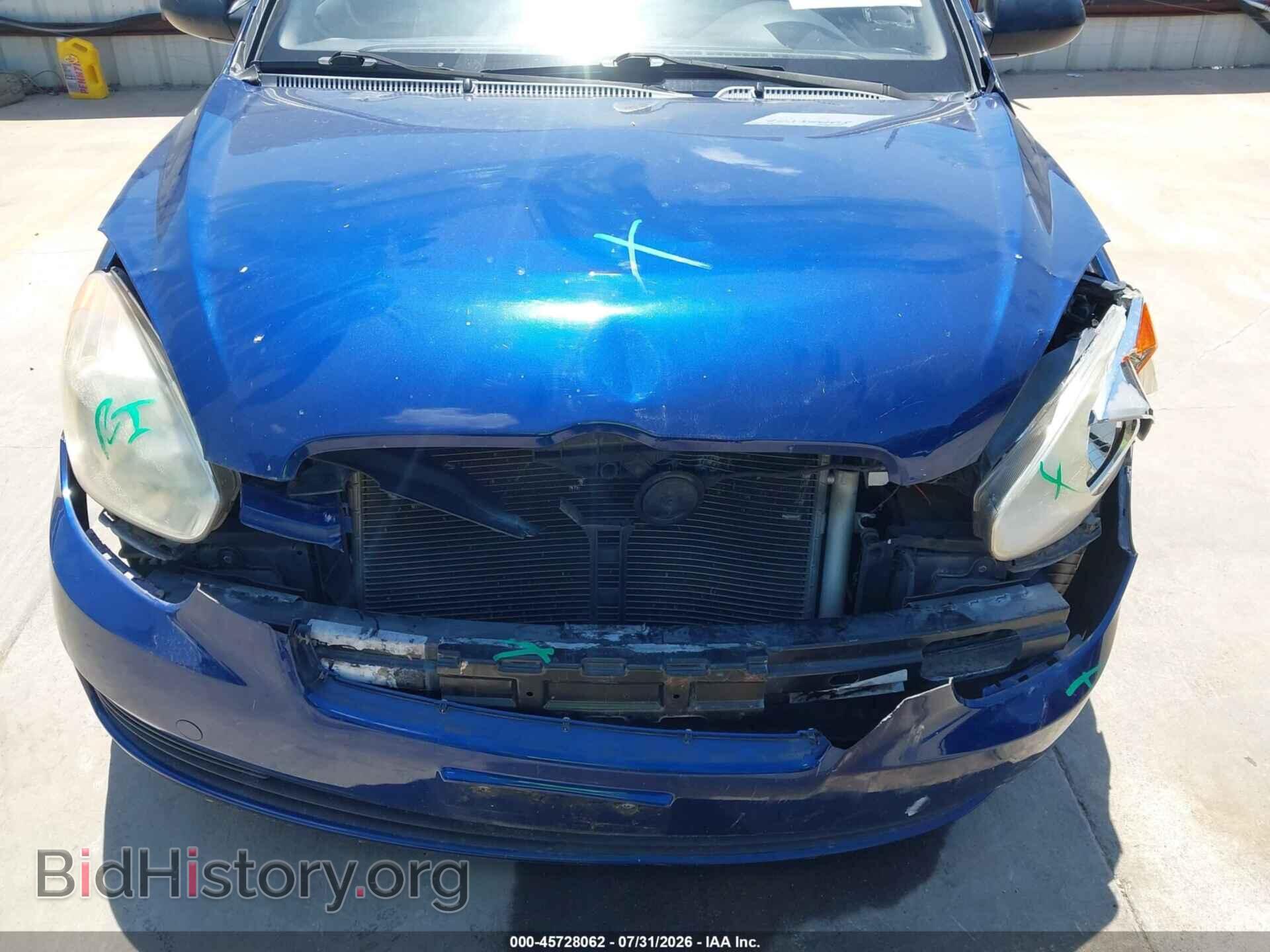 2007 HYUNDAI ACCENT - VIN: KMHCM36C77U036352 - Фото 6