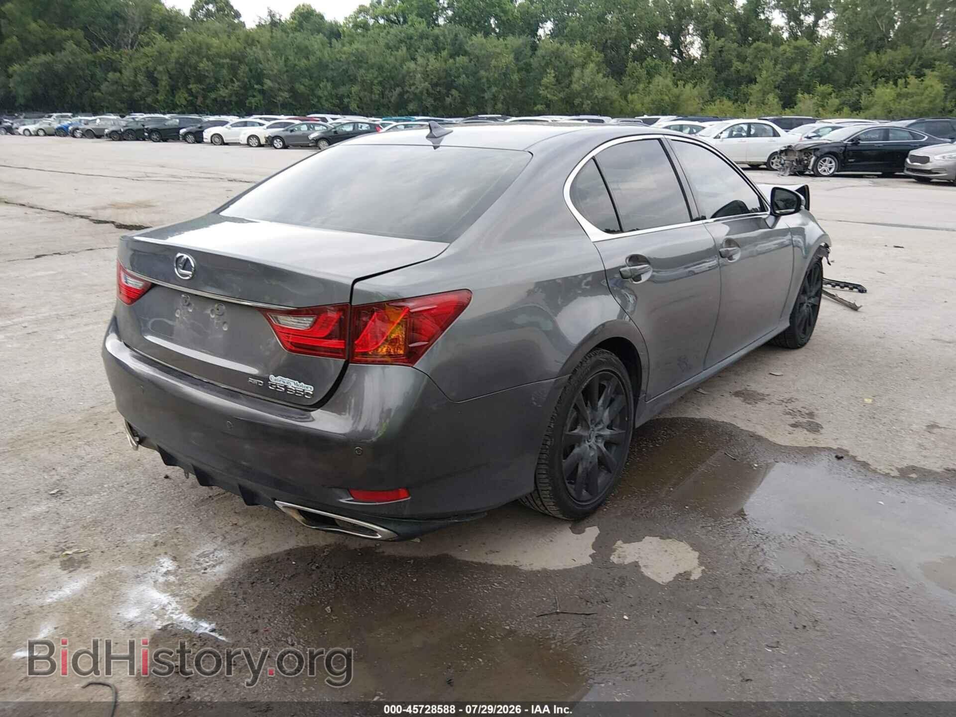 2013 LEXUS GS 350 - VIN: JTHCE1BL2D5013562 - Photo 4