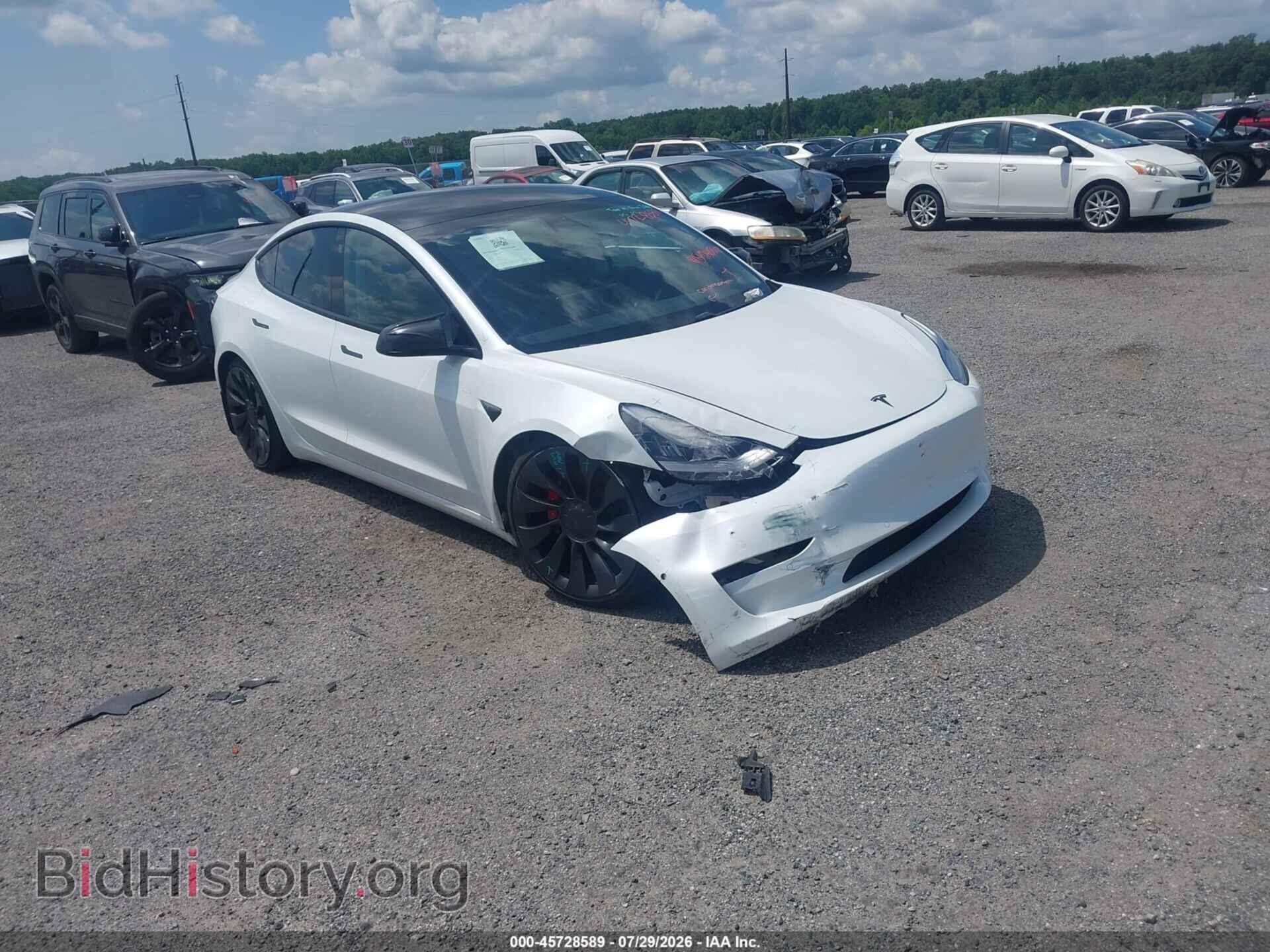 Фотография 5YJ3E1EC5MF856294 - TESLA MODEL 3 2021