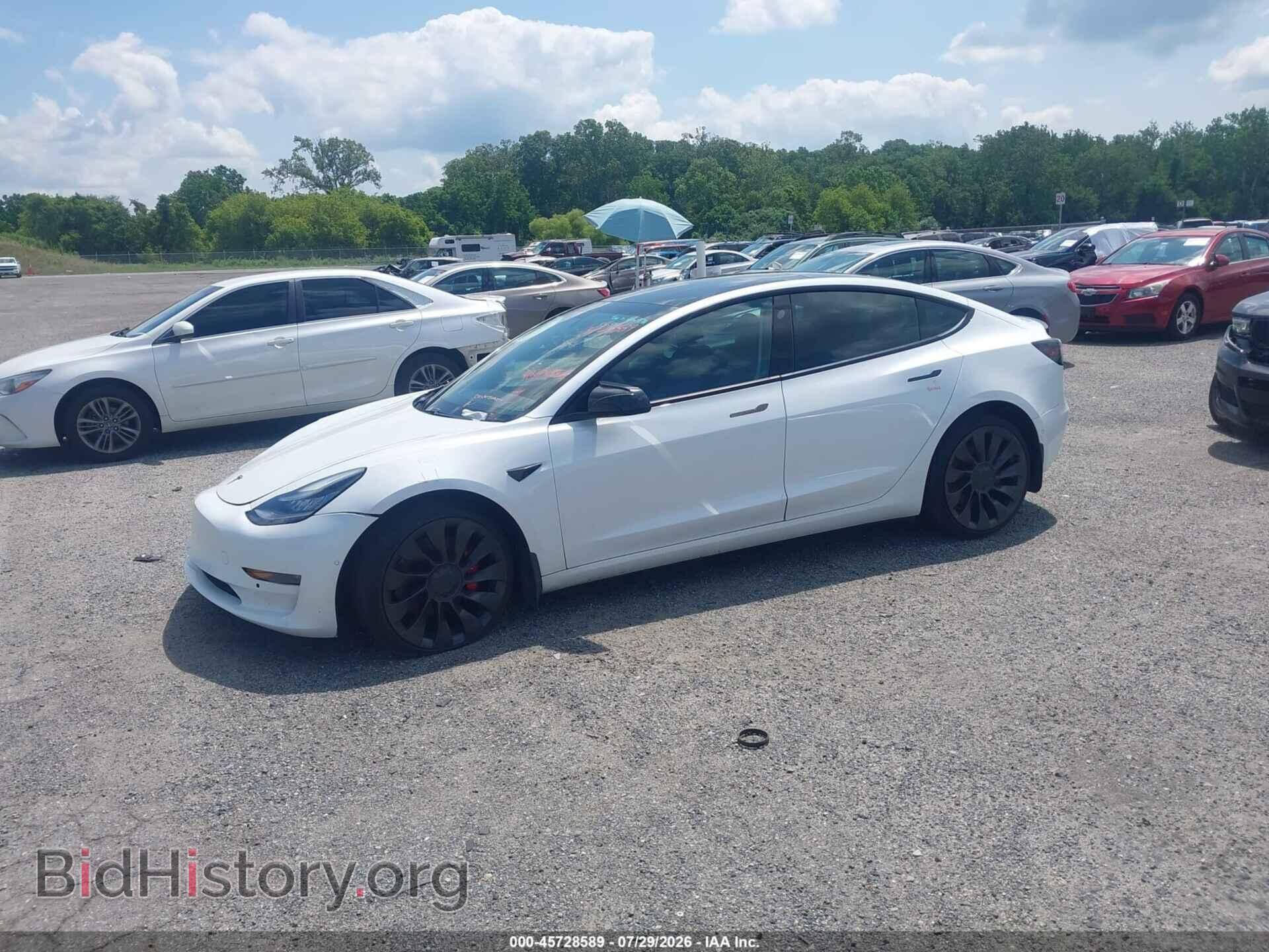2021 TESLA MODEL 3 - VIN: 5YJ3E1EC5MF856294 - Photo 2