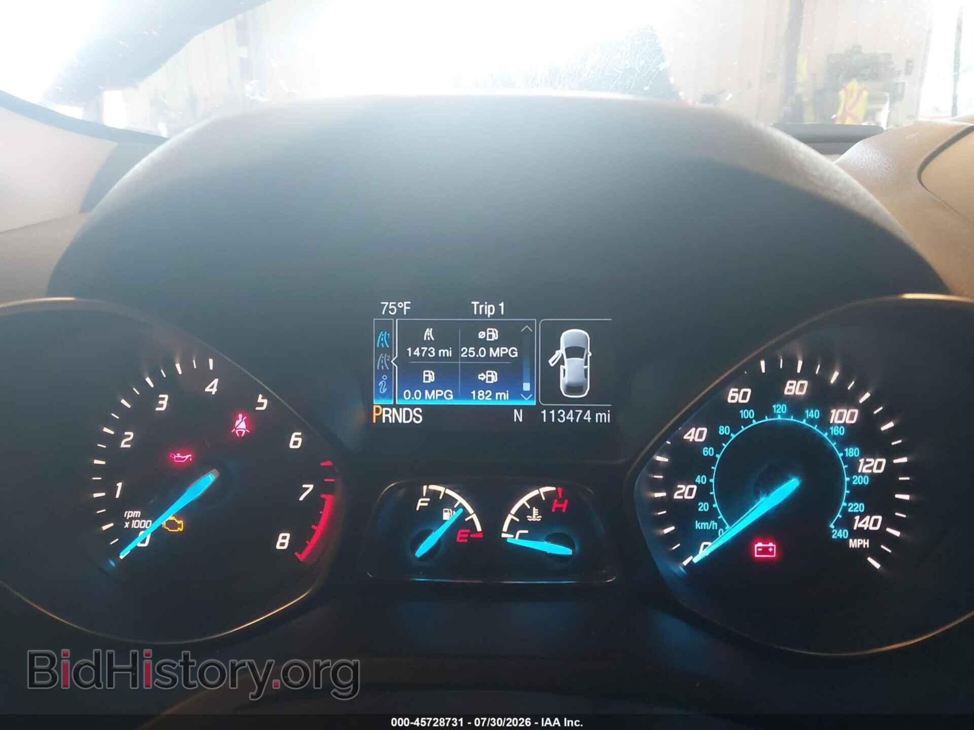 2016 FORD ESCAPE - VIN: 1FMCU0GX0GUA52084 - Photo 7