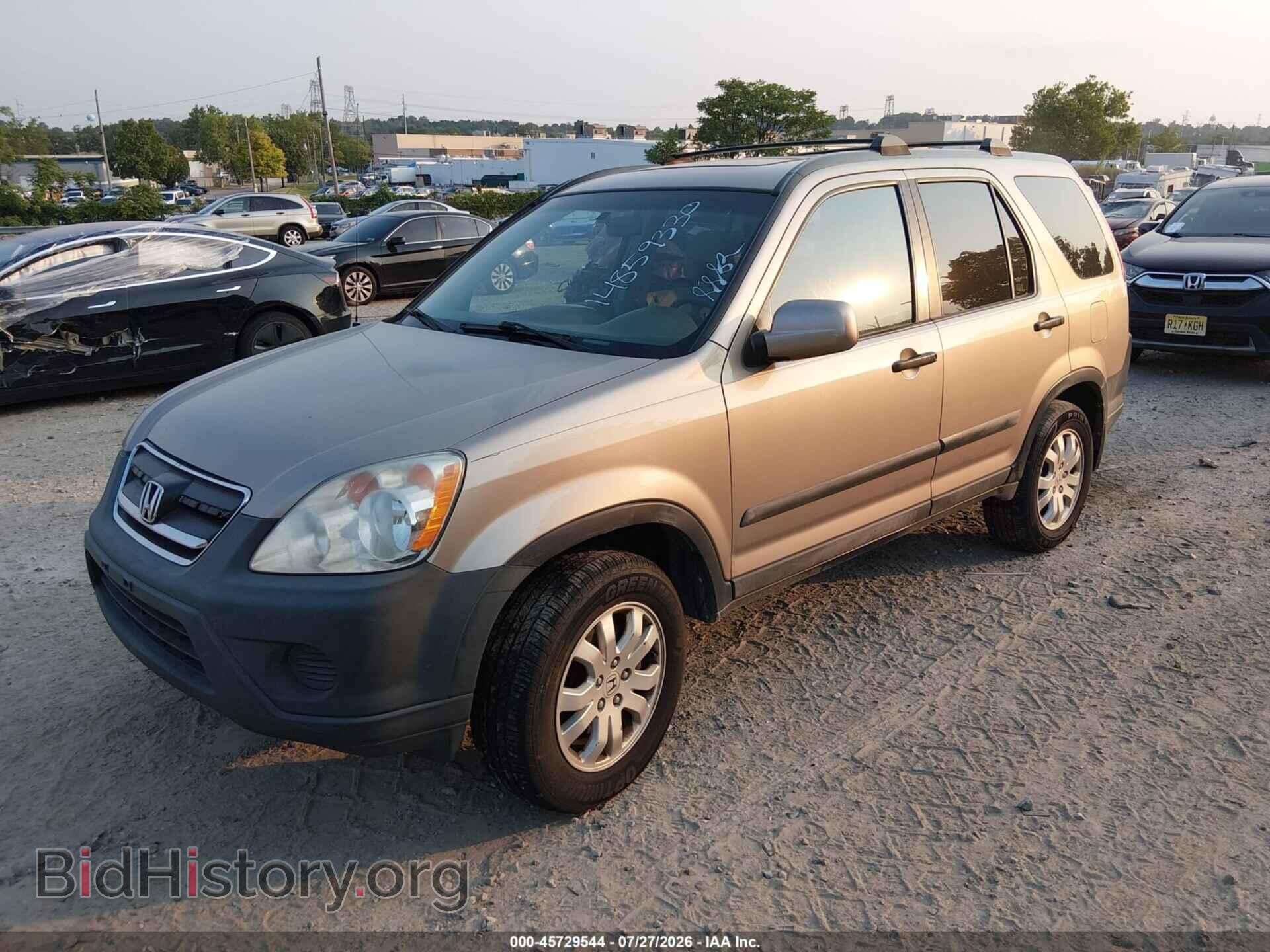 2005 HONDA CR-V - VIN: SHSRD78825U329492 - Фото 2