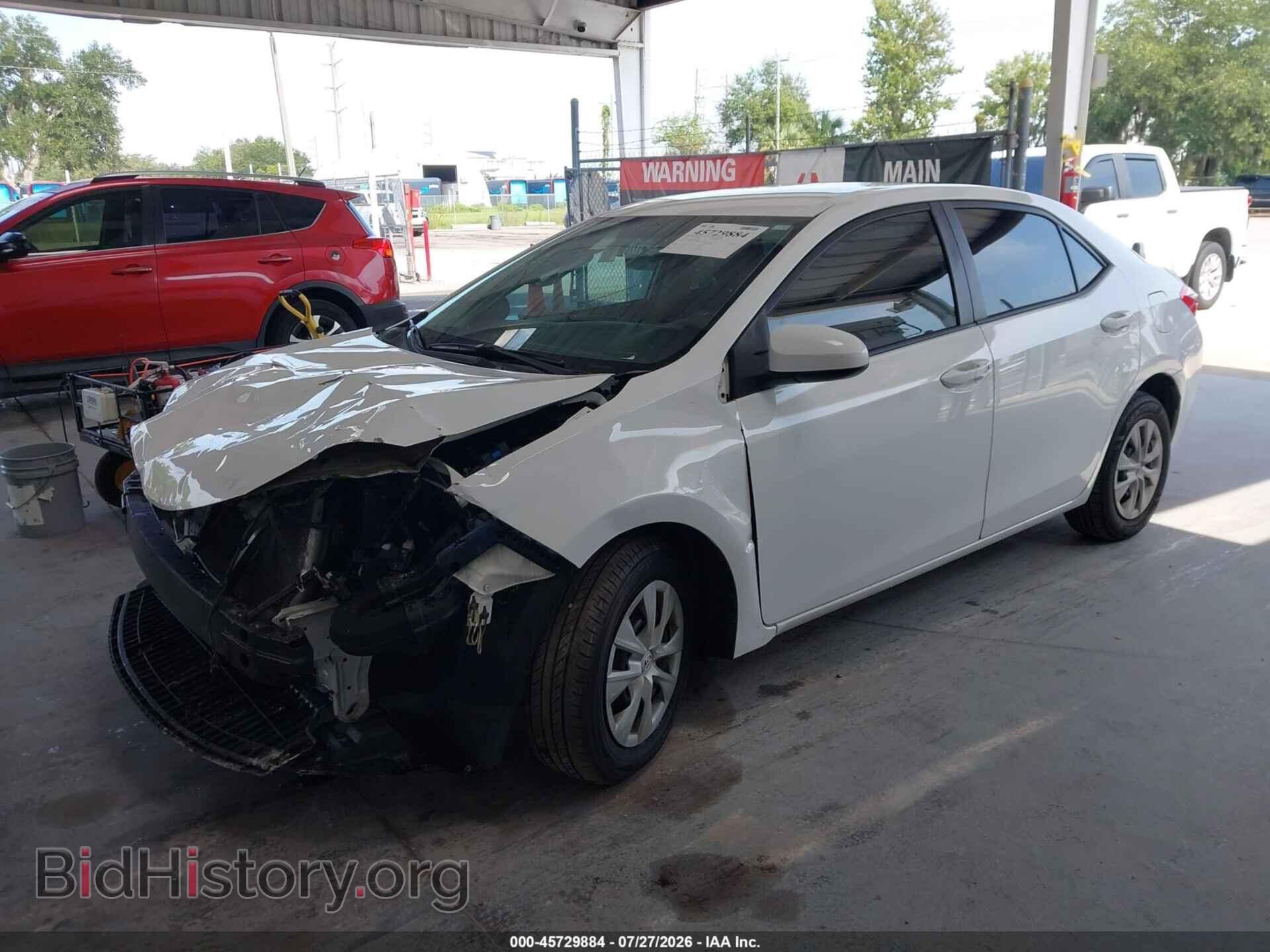 2014 TOYOTA COROLLA - VIN: 2T1BURHE4EC185748 - Фото 2