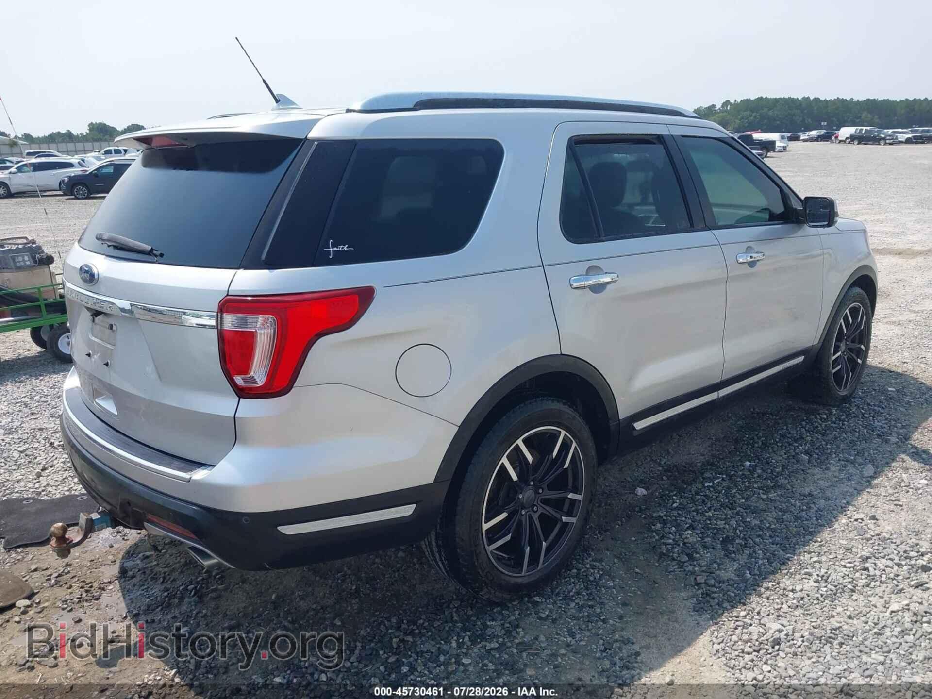 2018 FORD EXPLORER - VIN: 1FM5K7F80JGA21537 - Photo 4