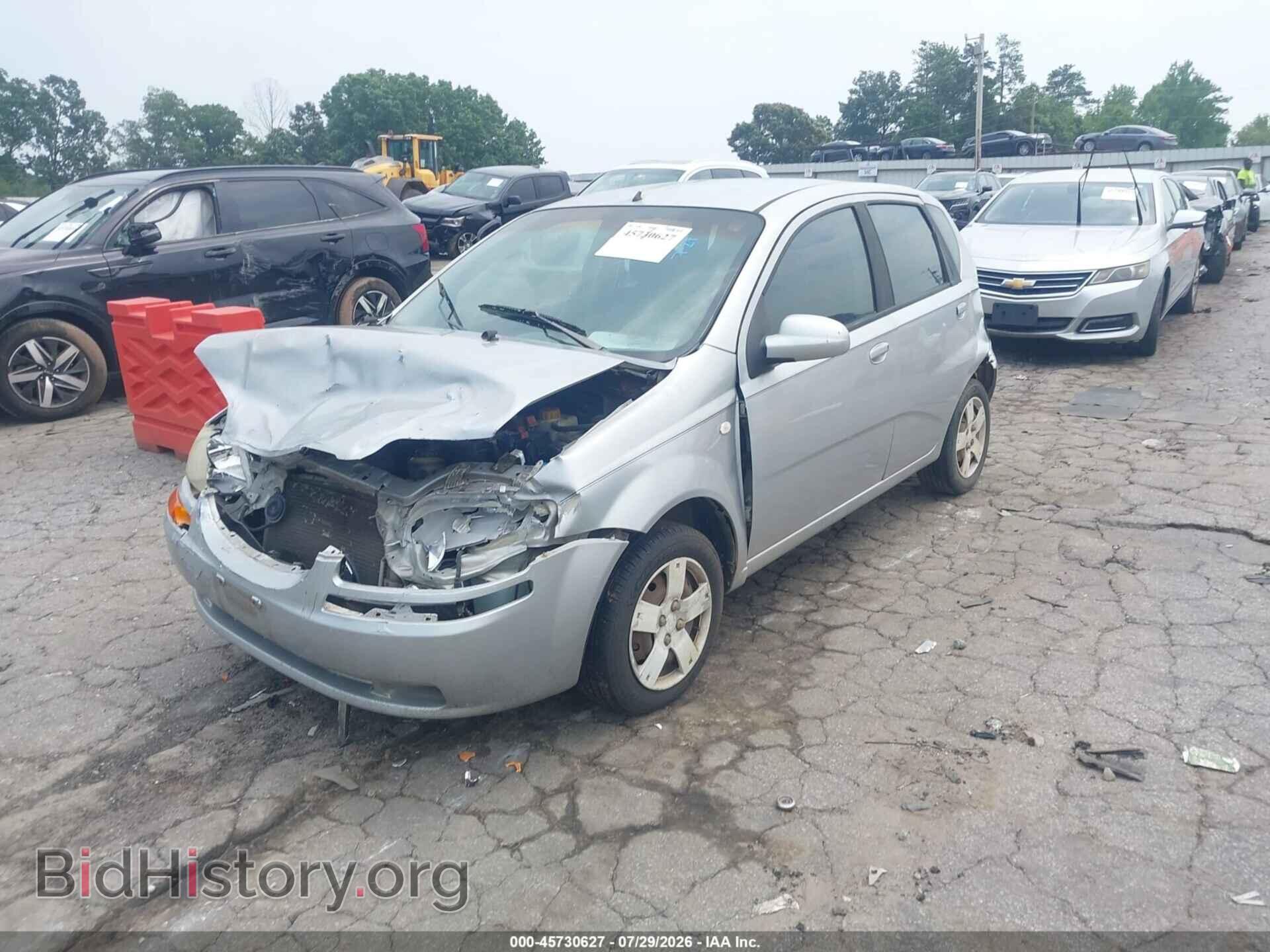 2006 CHEVROLET AVEO - VIN: KL1TD66636B666418 - Фото 2