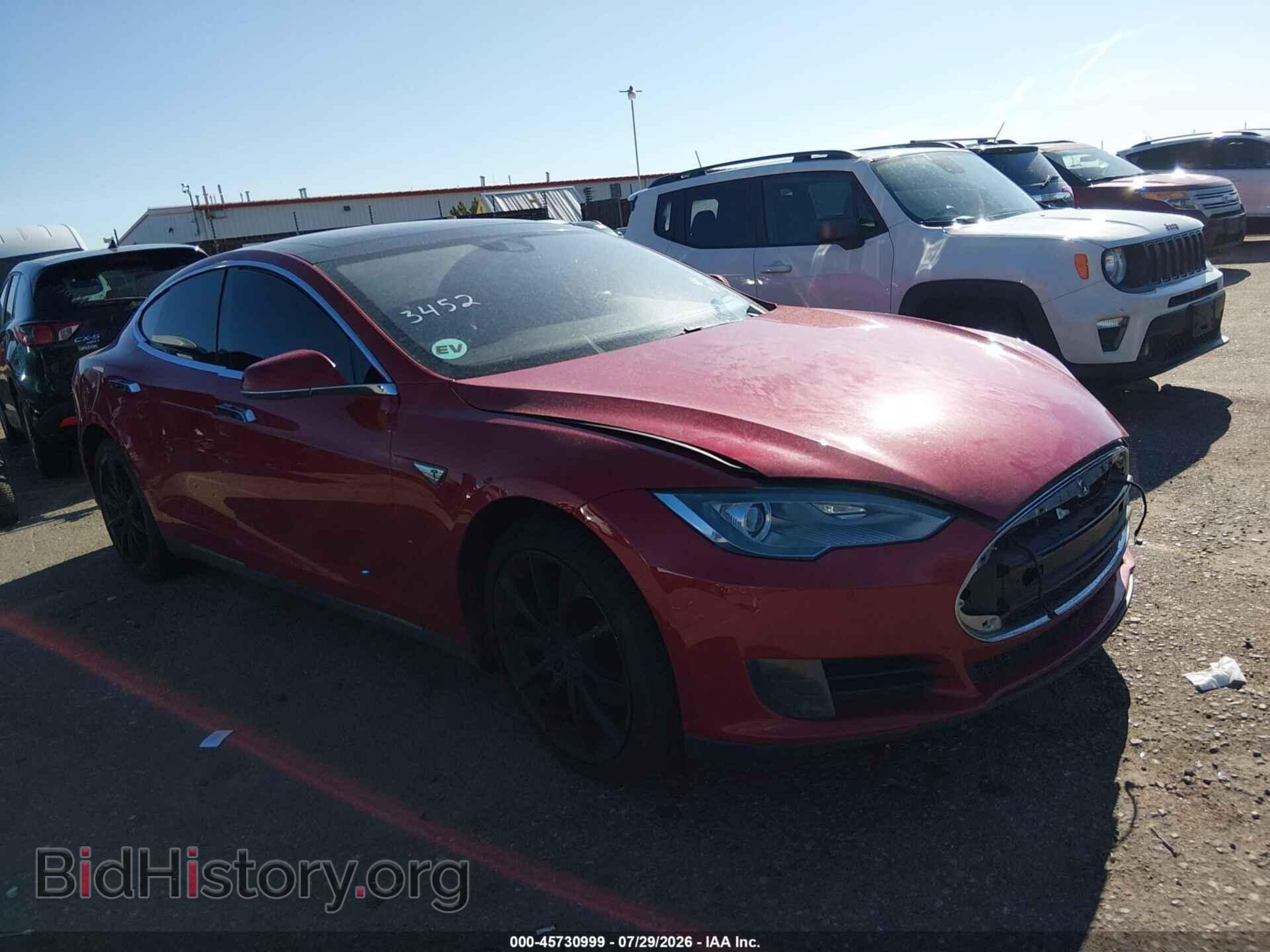 Photo 5YJSA1S27FF095838 - TESLA MODEL S 2015