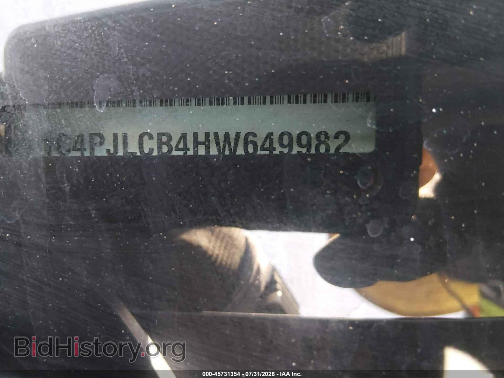 2017 JEEP CHEROKEE - VIN: 1C4PJLCB4HW649982 - Фото 9