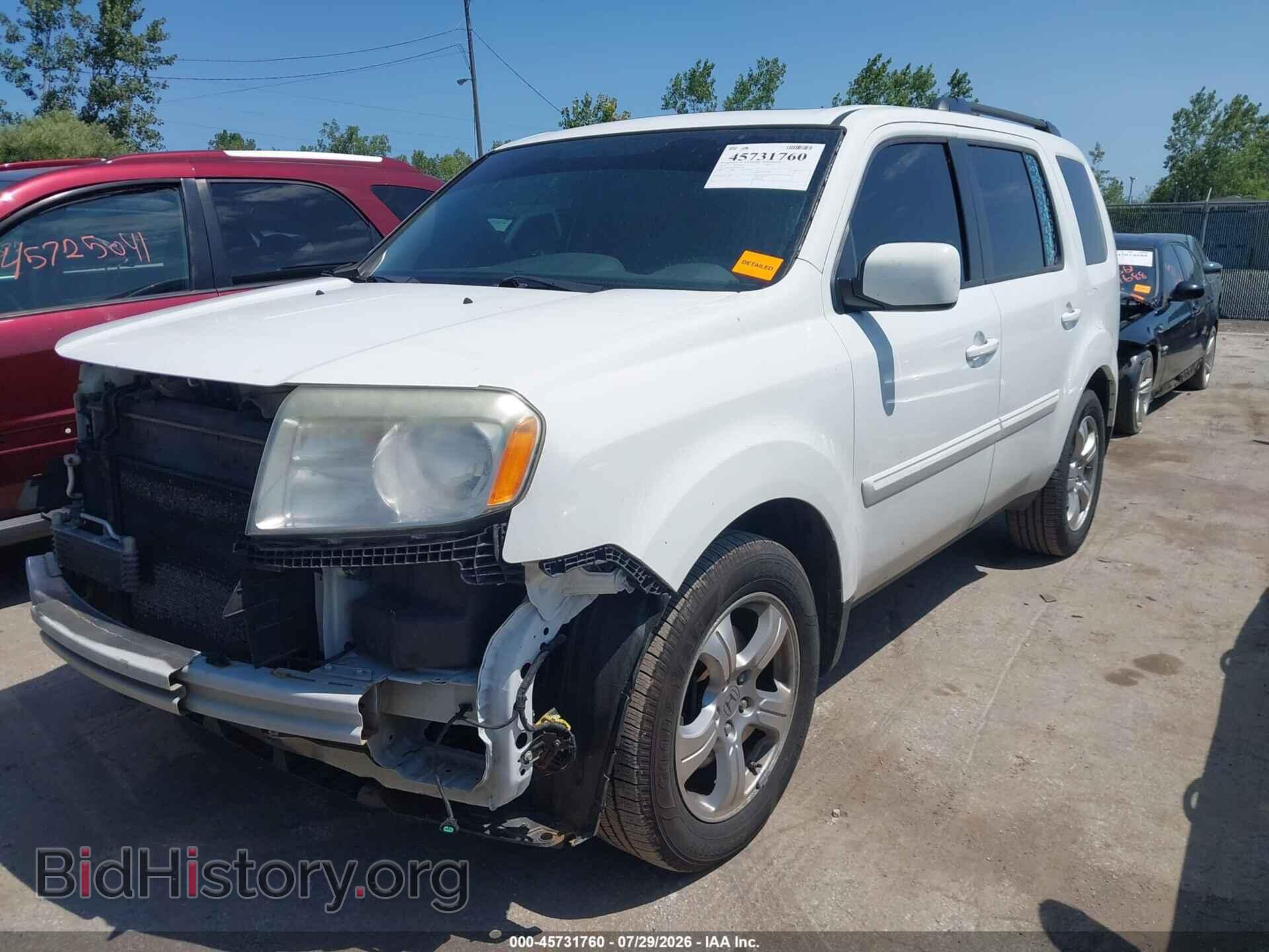 2014 HONDA PILOT - VIN: 5FNYF4H52EB013365 - Photo 2