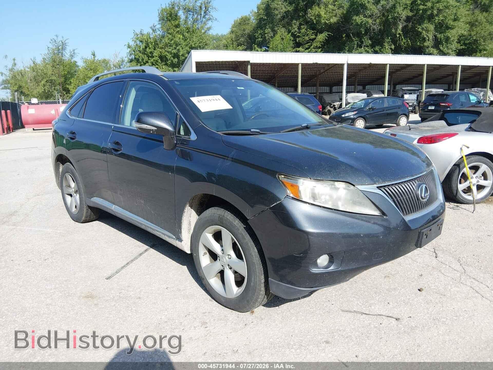 Фотография 2T2BK1BA0AC016894 - LEXUS RX 350 2010
