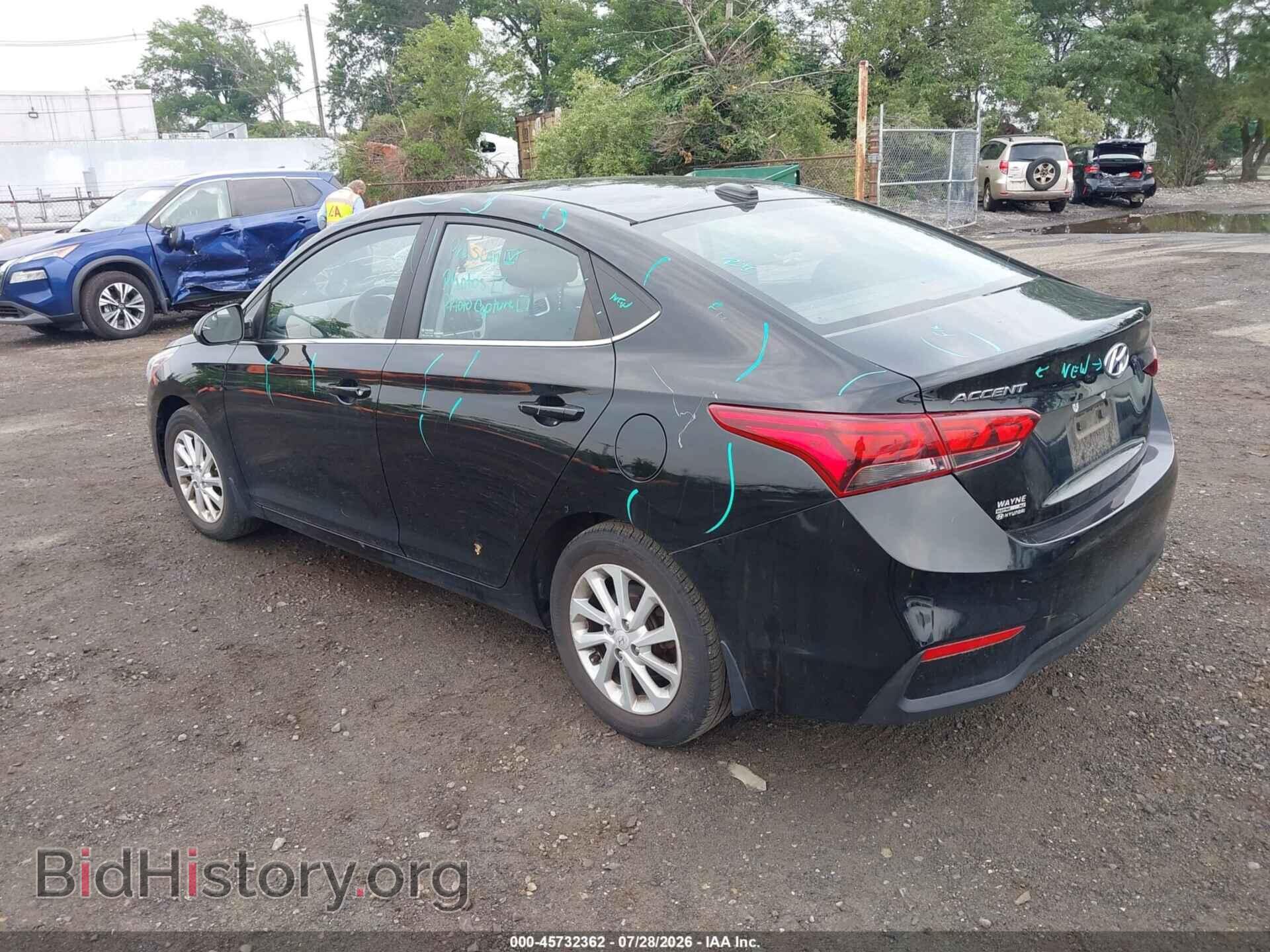 2020 HYUNDAI ACCENT - VIN: 3KPC24A67LE122853 - Фото 3